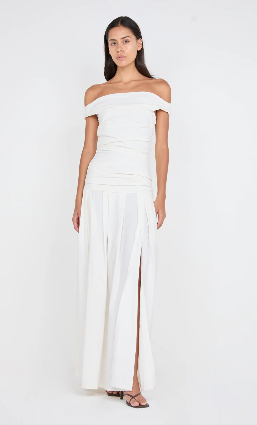 APOLLINE MAXI DRESS - IVORY