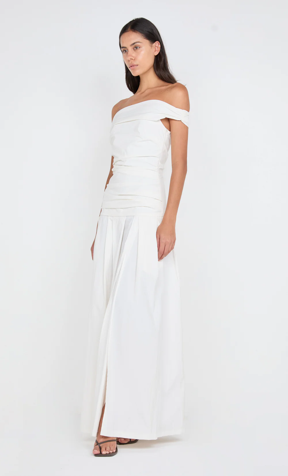 APOLLINE MAXI DRESS - IVORY - Image 5