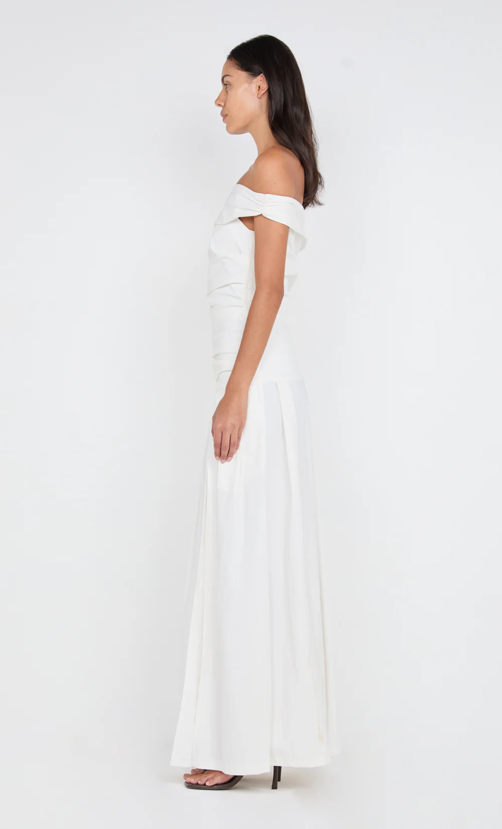 APOLLINE MAXI DRESS - IVORY - Image 6