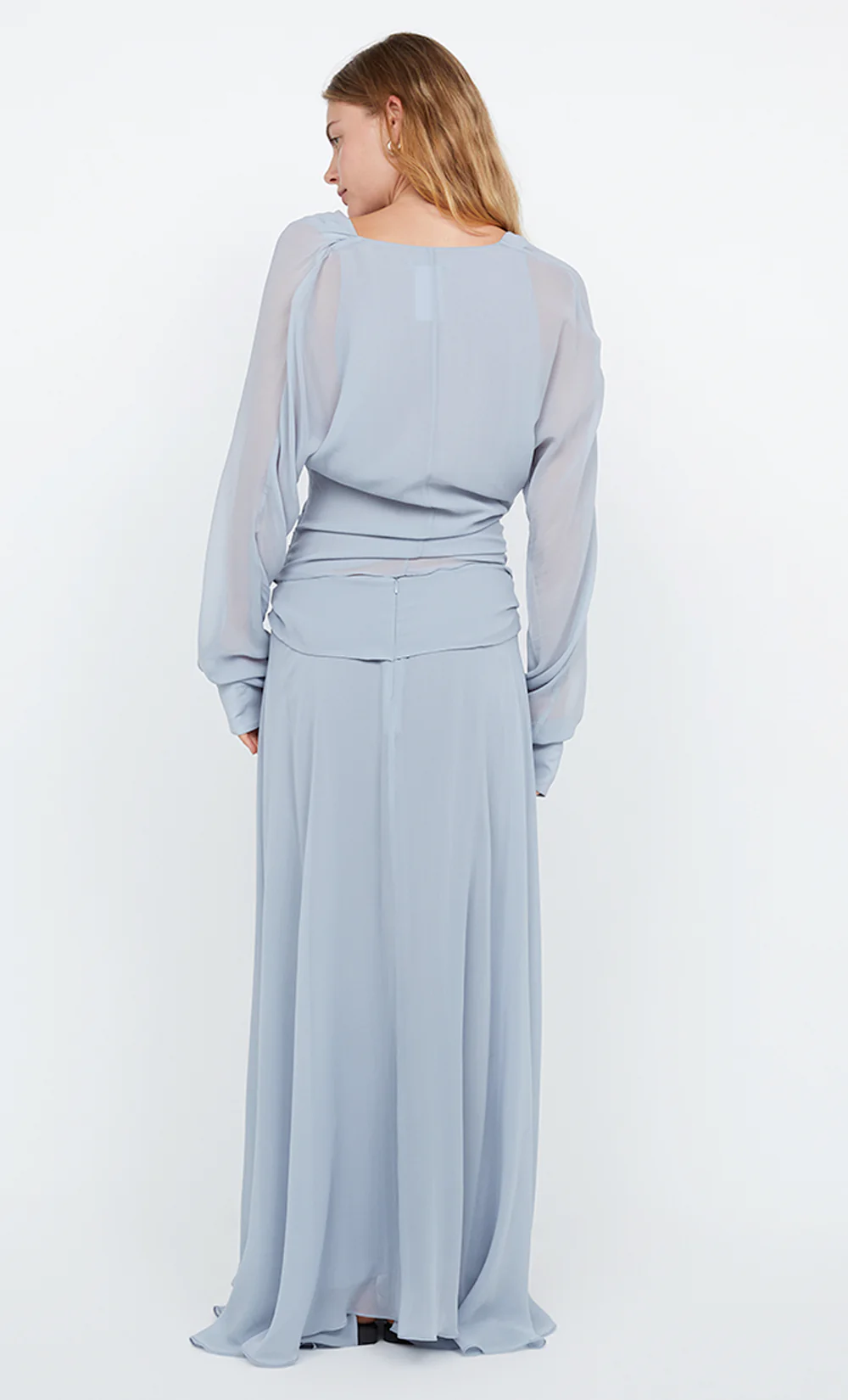 AURELIA MAXI SKIRT - CLOUD BLUE - Image 6