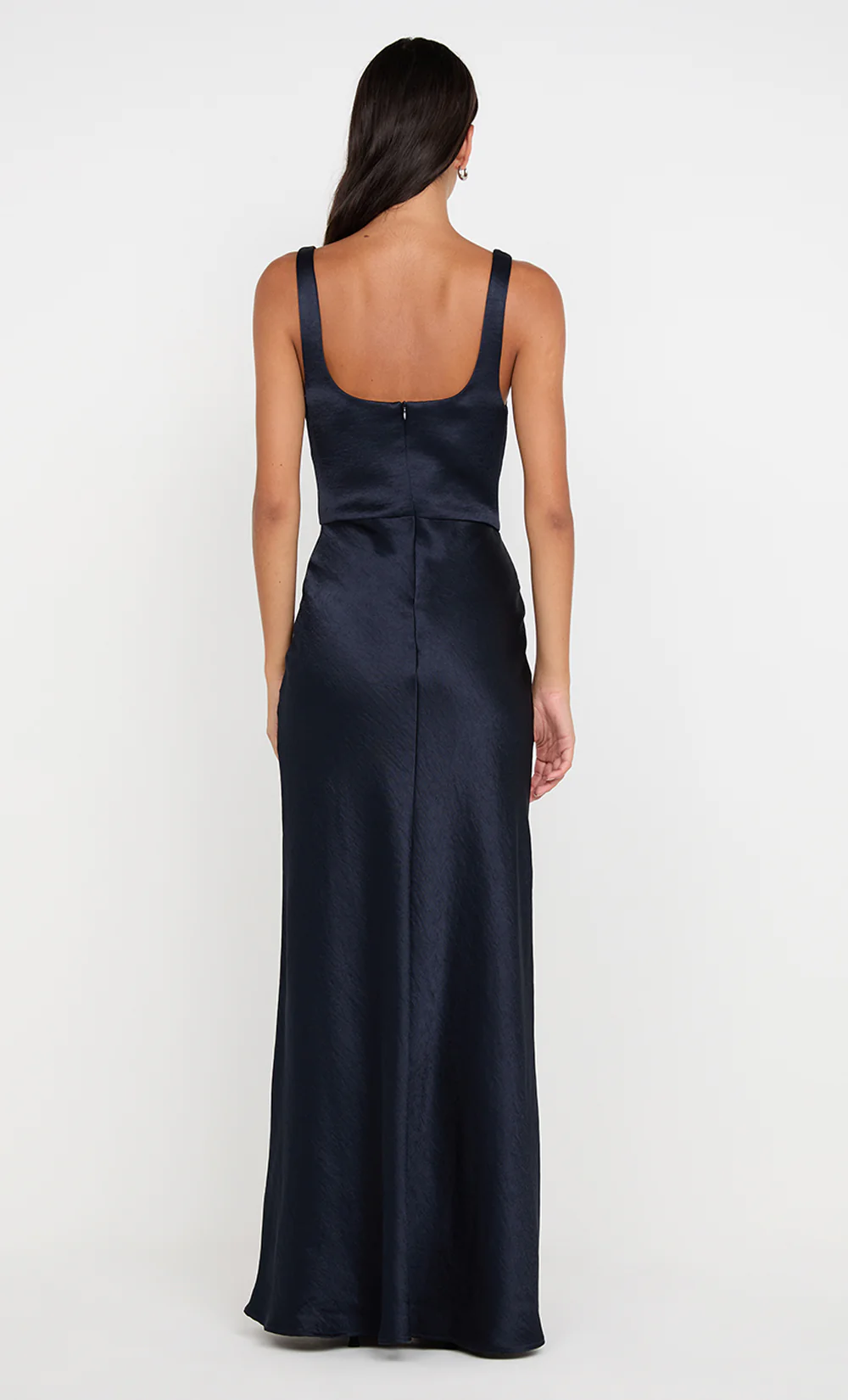 AUSTEN COWL NECK MAXI DRESS - INK - Image 2