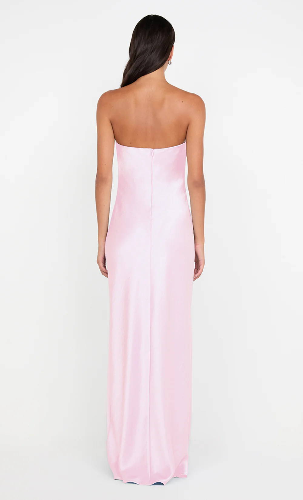 AUSTEN STRAPLESS MAXI DRESS - POWDER PINK - Image 4