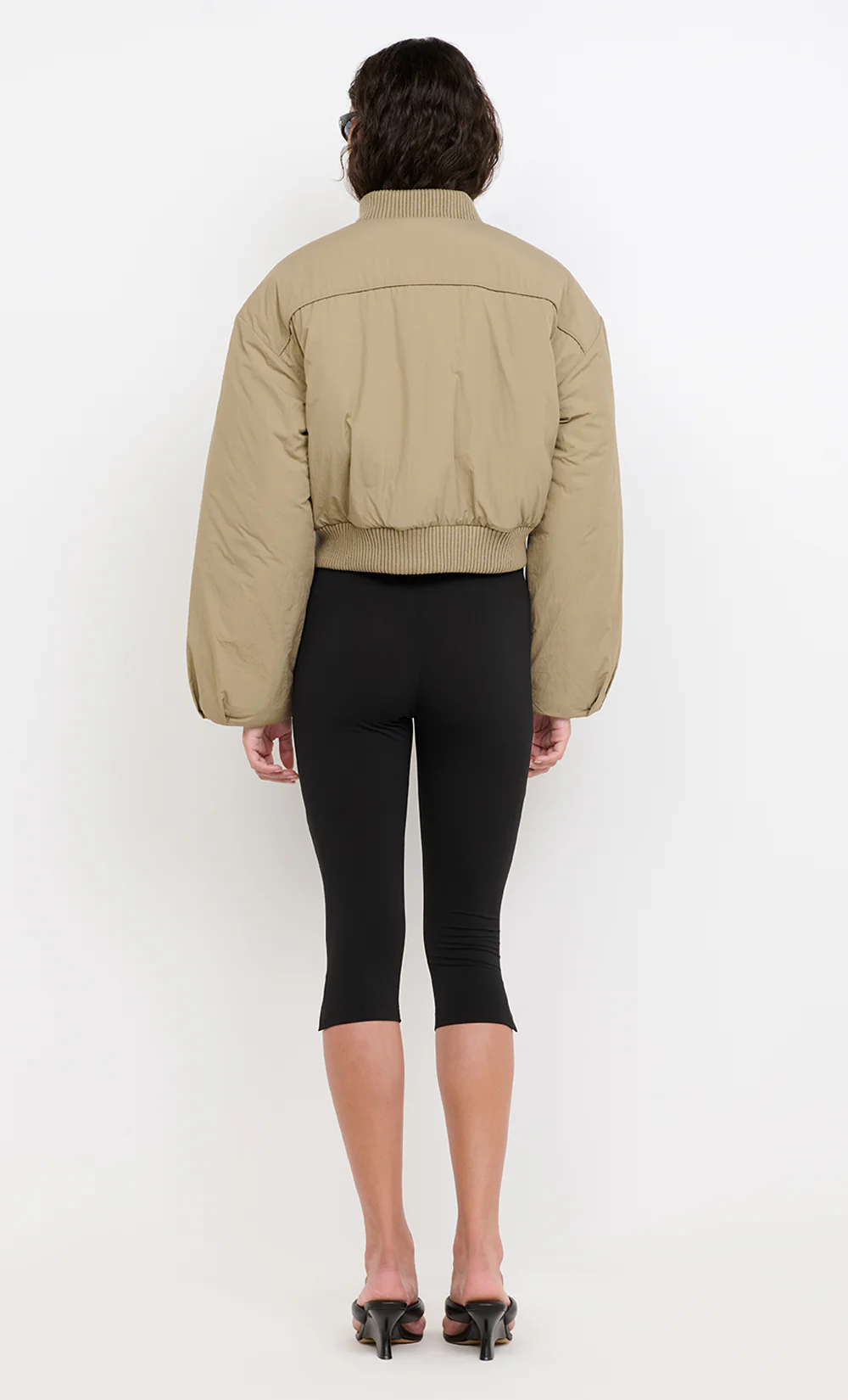 BASTIEN BOMBER JACKET - TAUPE - Image 4