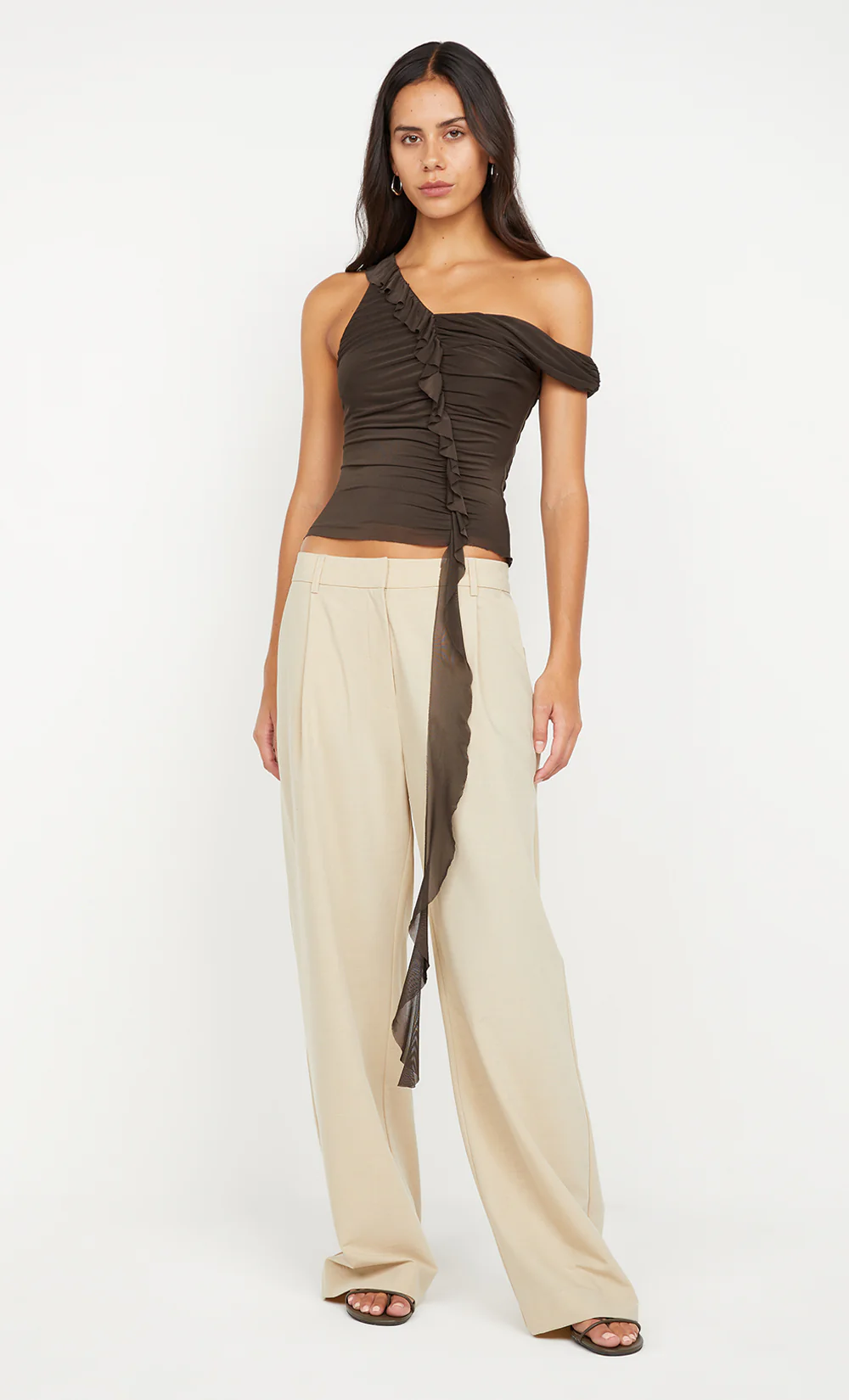 BLAINE ASYM TOP - CEDAR