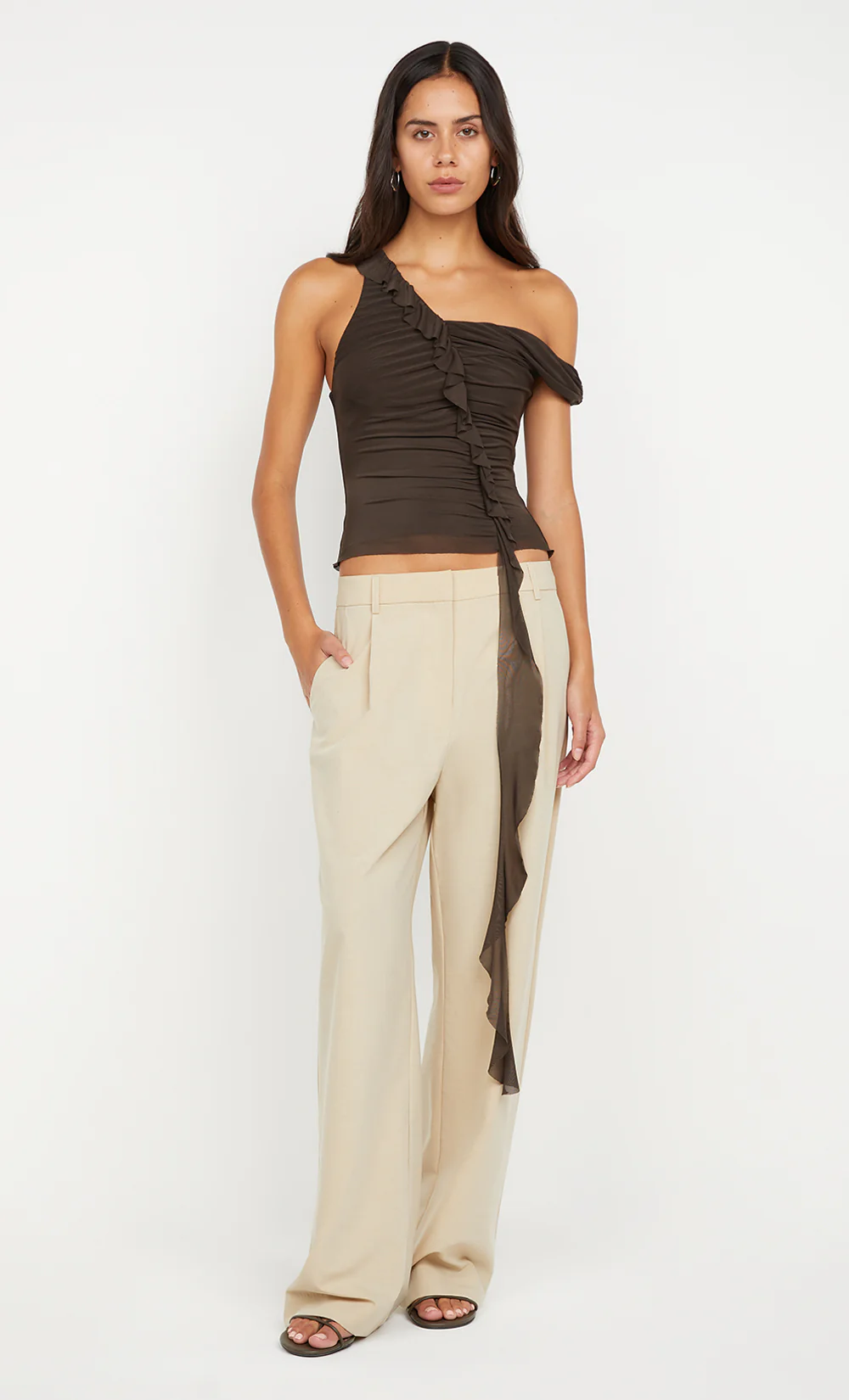 BLAINE ASYM TOP - CEDAR - Image 2