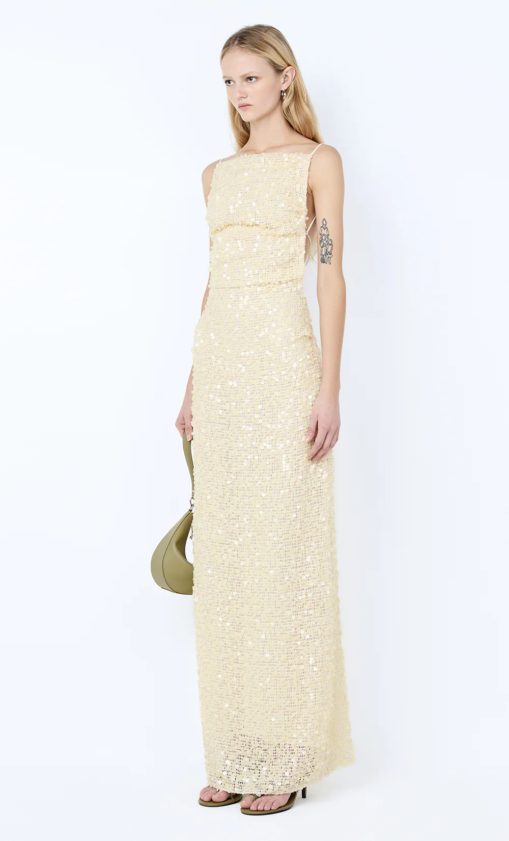 CABINE MAXI DRESS - CREAM - Image 2