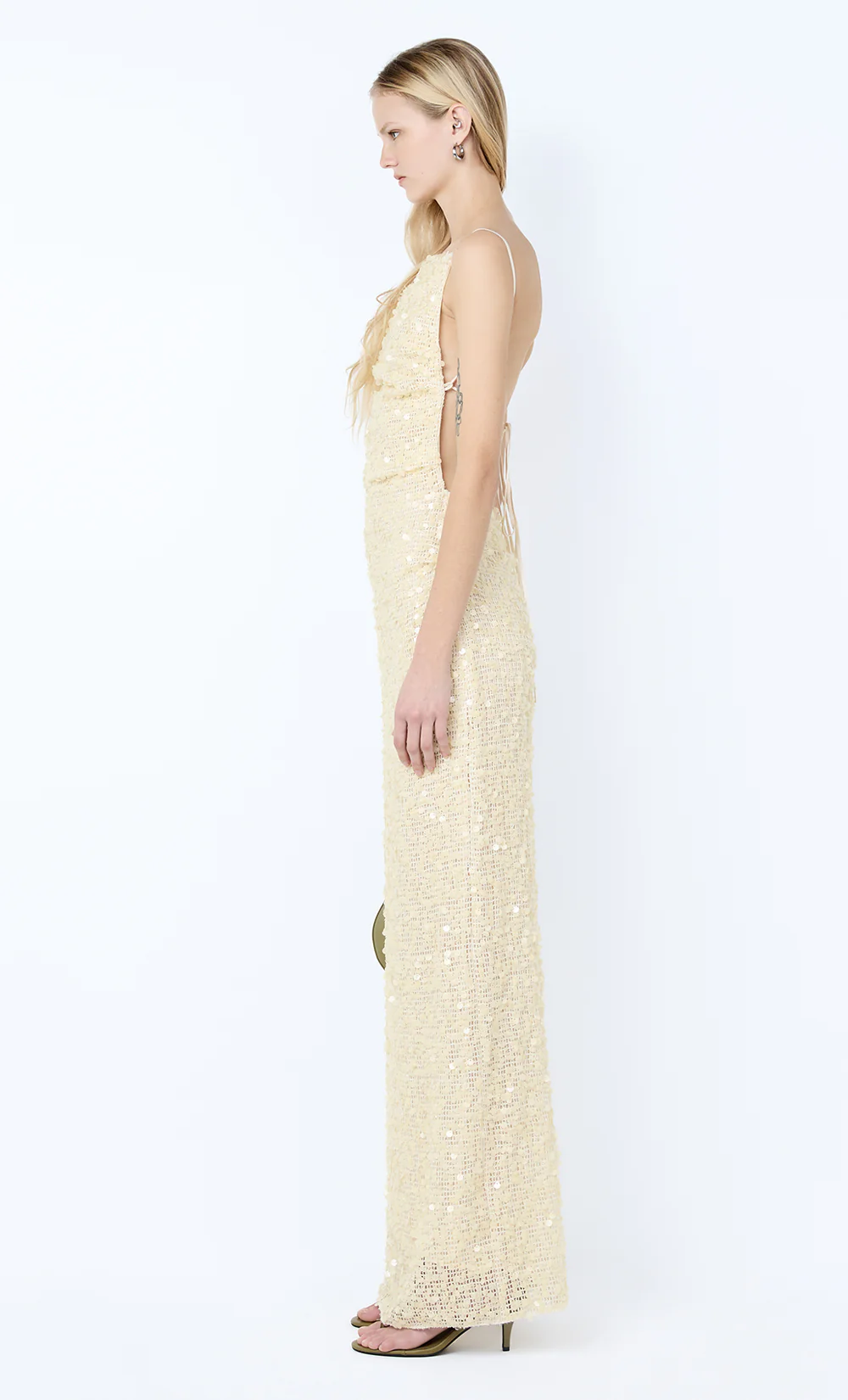 CABINE MAXI DRESS - CREAM - Image 3