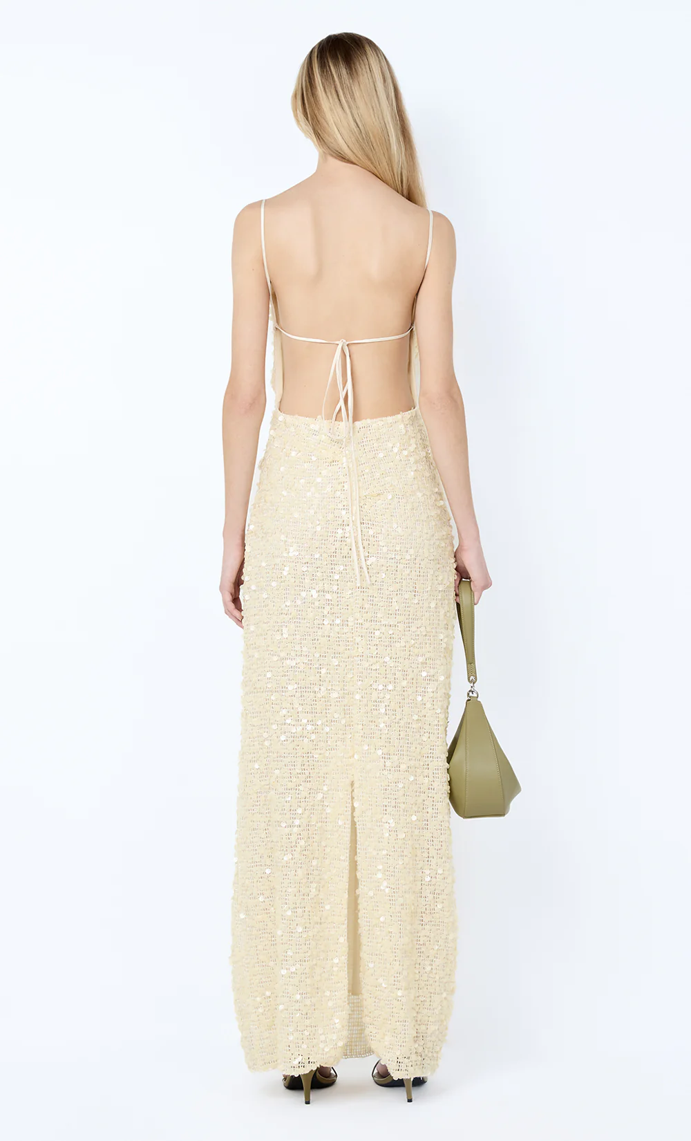 CABINE MAXI DRESS - CREAM - Image 4