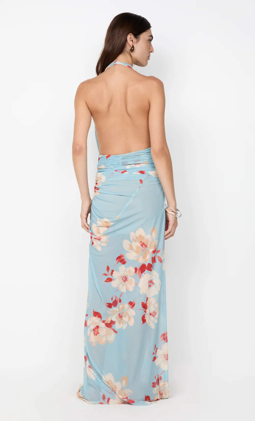 CALLIOPE DRAPE MAXI DRESS - SONARA FLORAL - Image 4