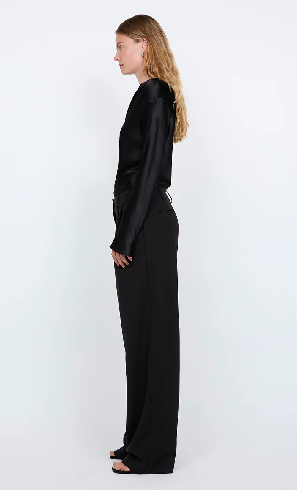CARMELA ASYM TOP - BLACK - Image 4