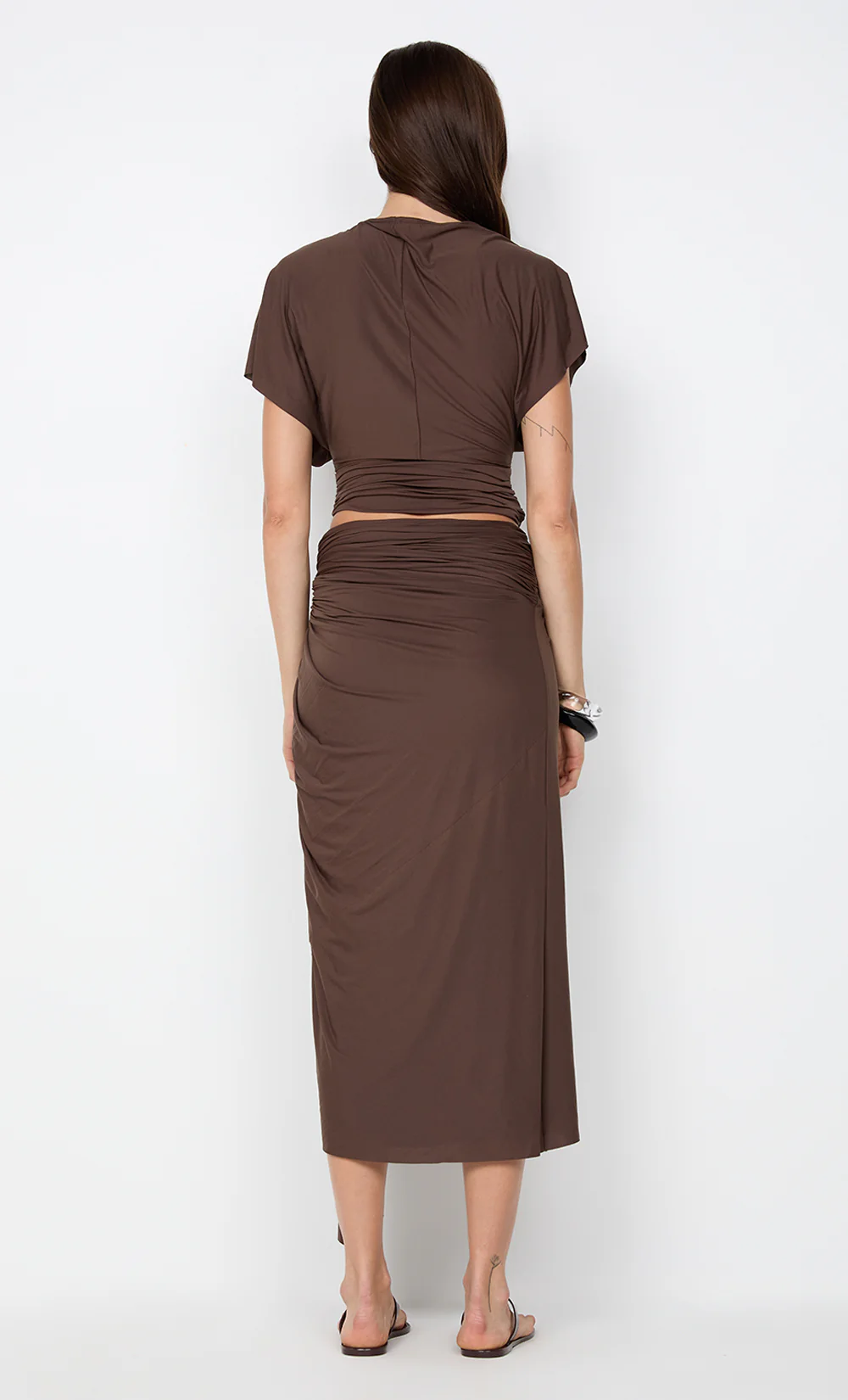CLEMENTINE BATWING TOP - MILK CHOCOLATE - Image 6