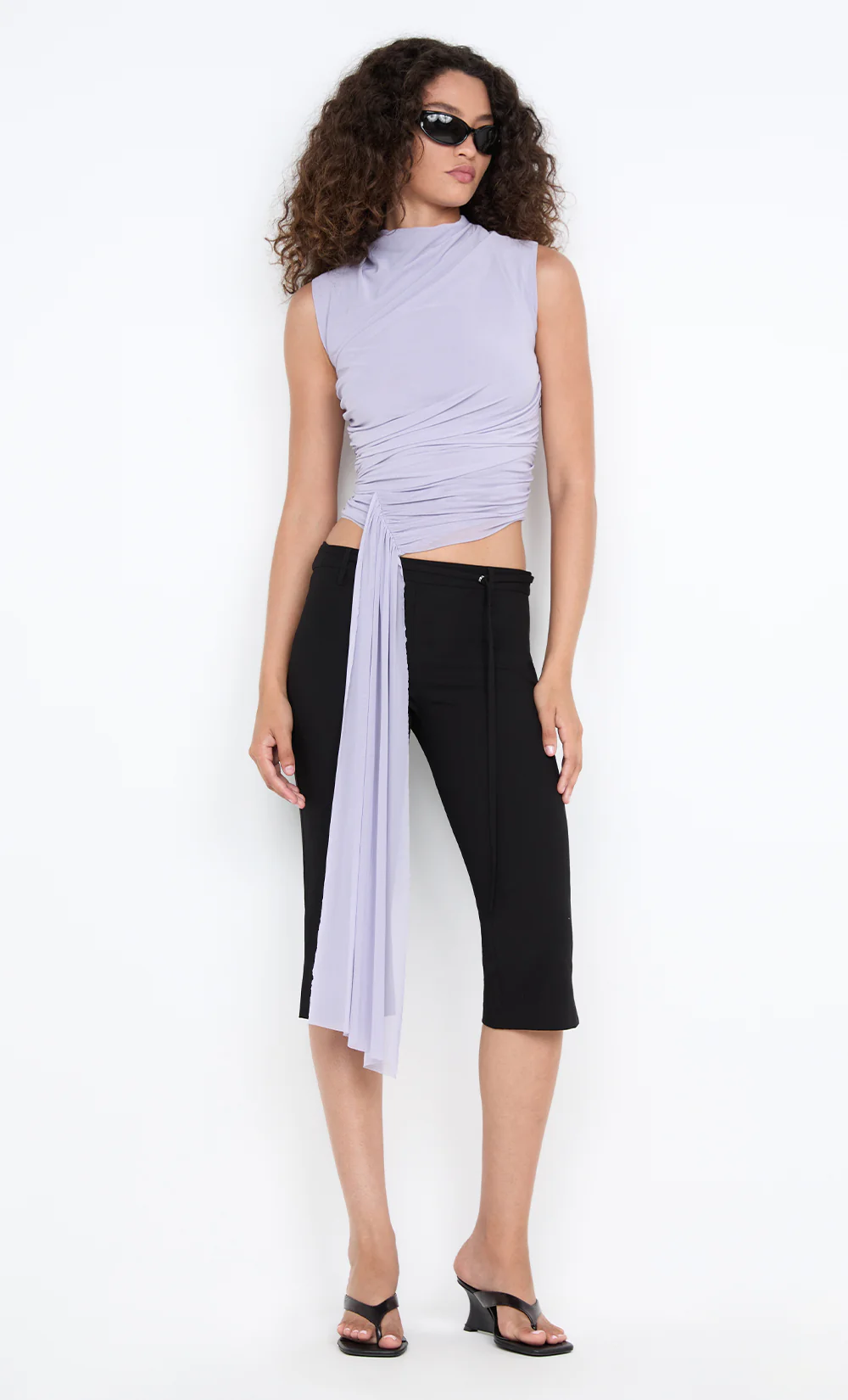 CONNI ASYM TOP - WISTERIA - Image 4