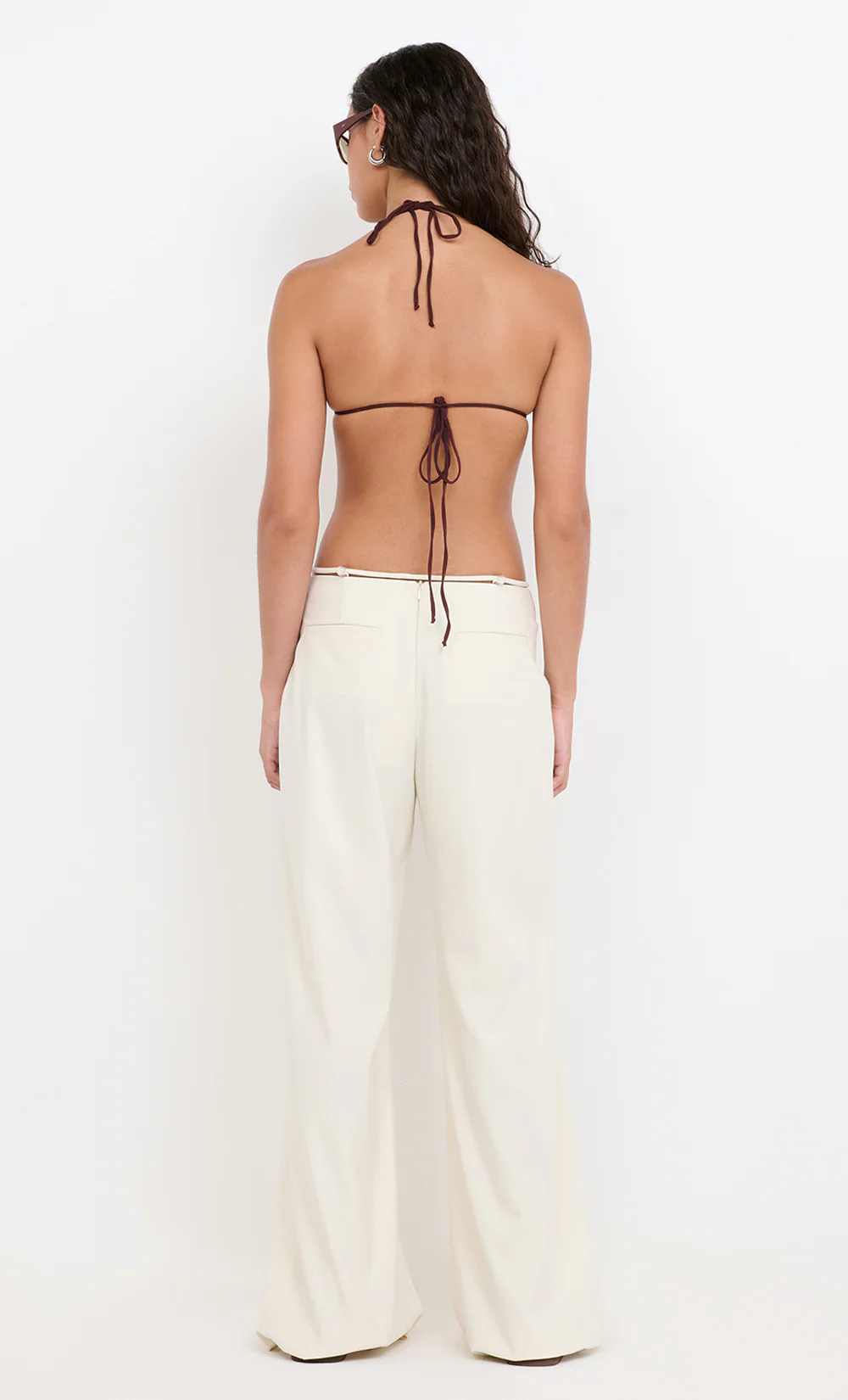 DEVYN BEADED PANT - CREAM - Image 5