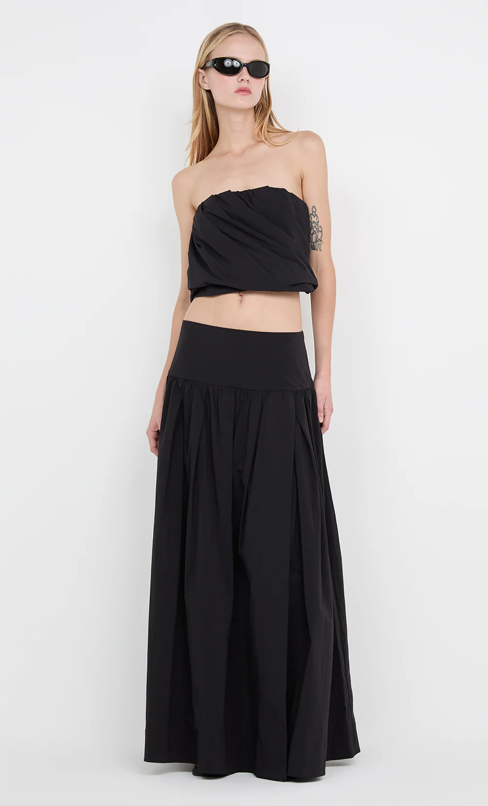 DANTE BUBBLE TOP - BLACK - Image 2