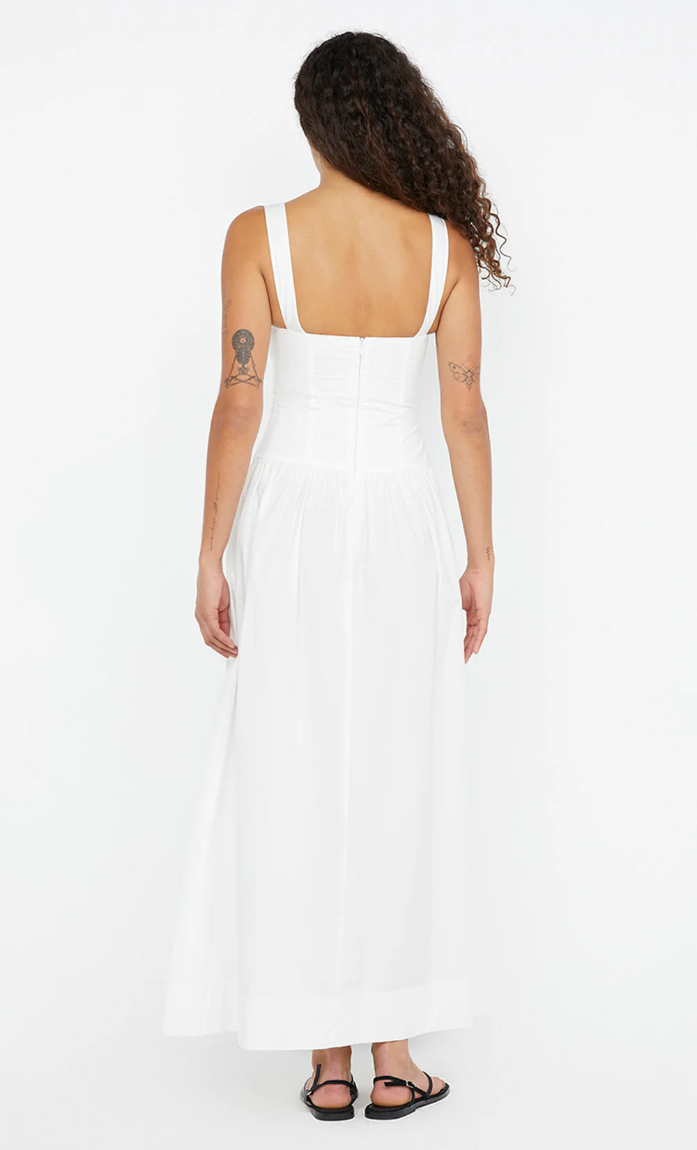 DUNE MAXI DRESS - WHITE - Image 3