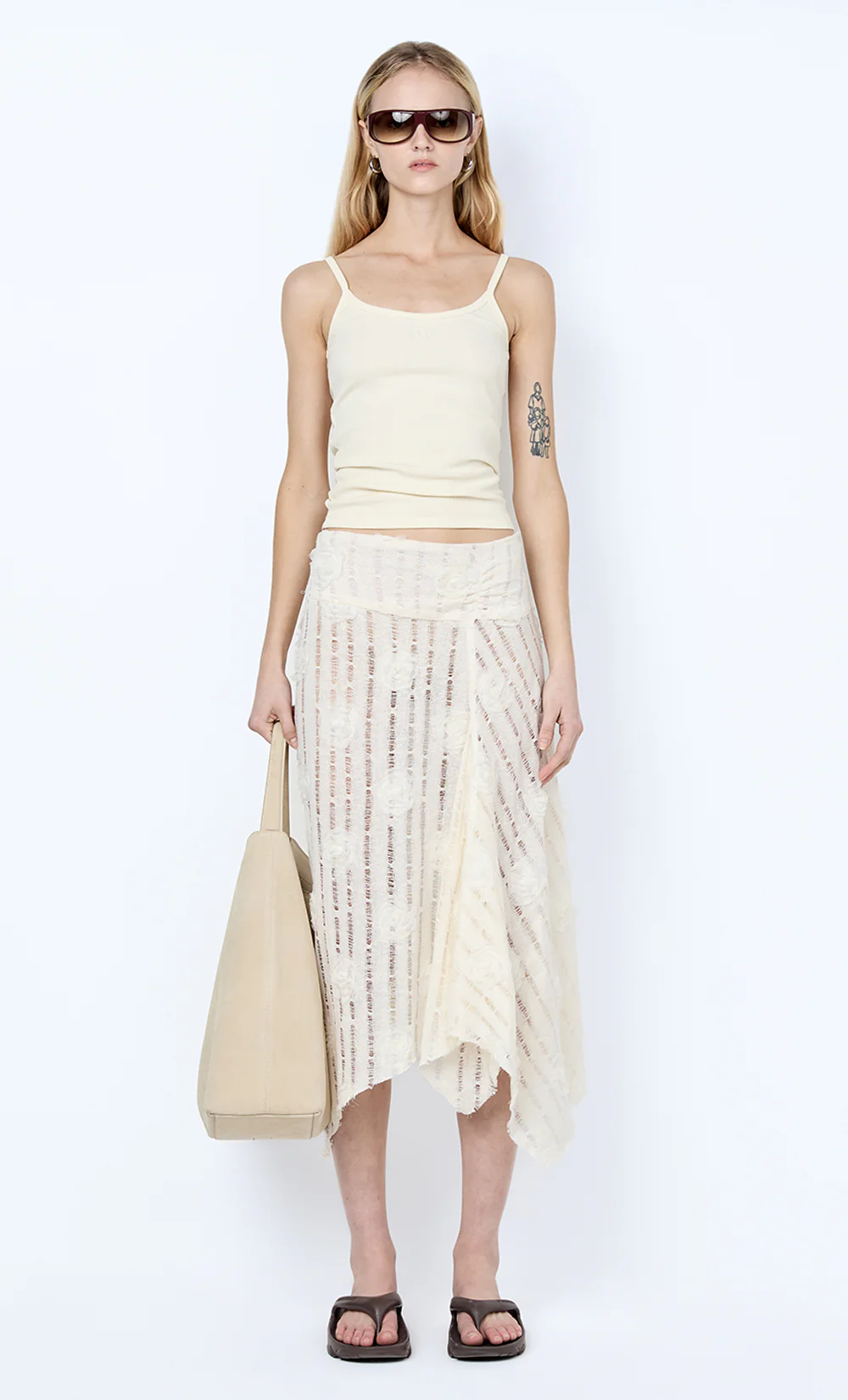 ELSIE TOTE BAG - NOUGAT - Image 2