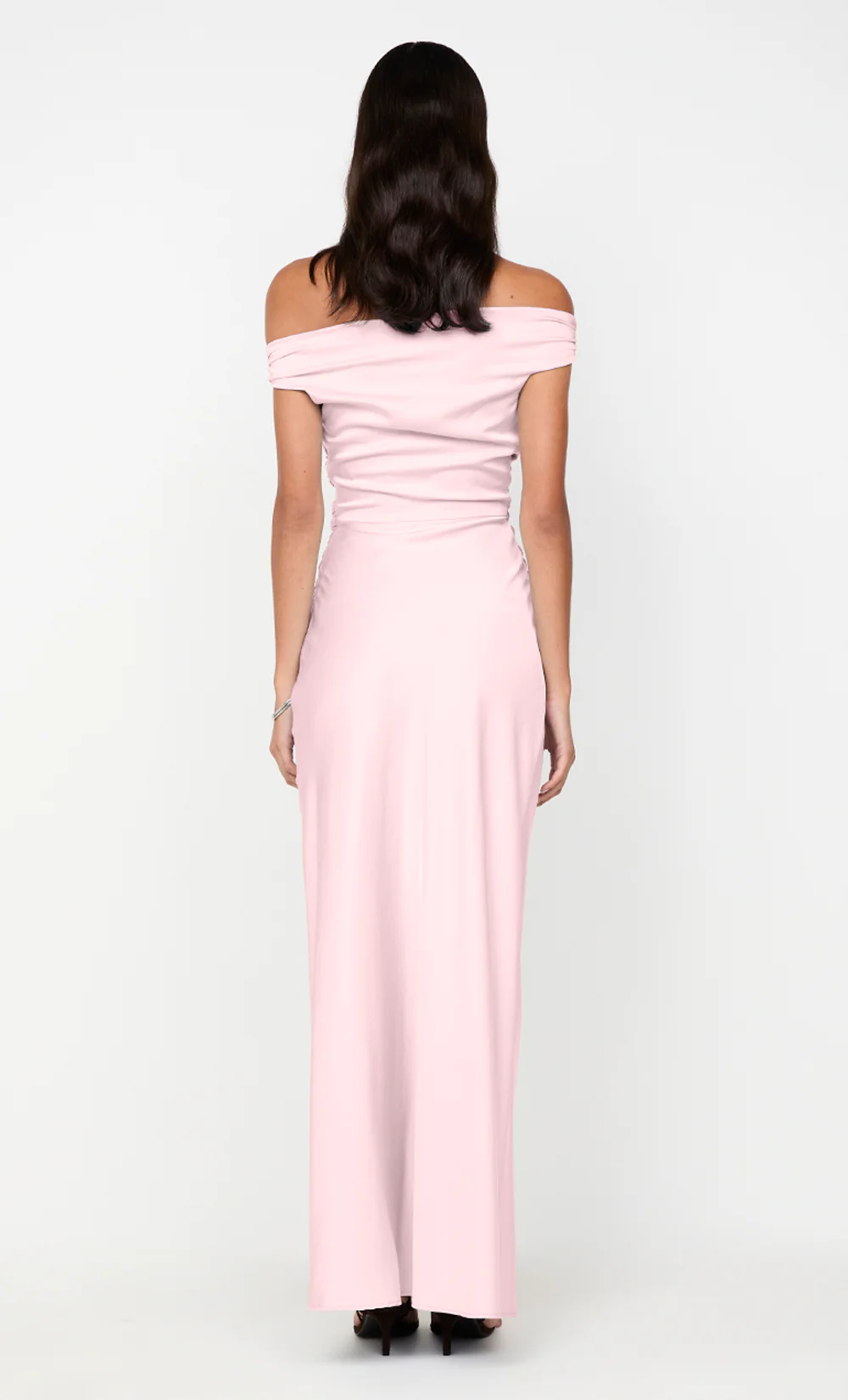 ETERNITY OFF SHOULDER MAXI - POWDER PINK - Image 4