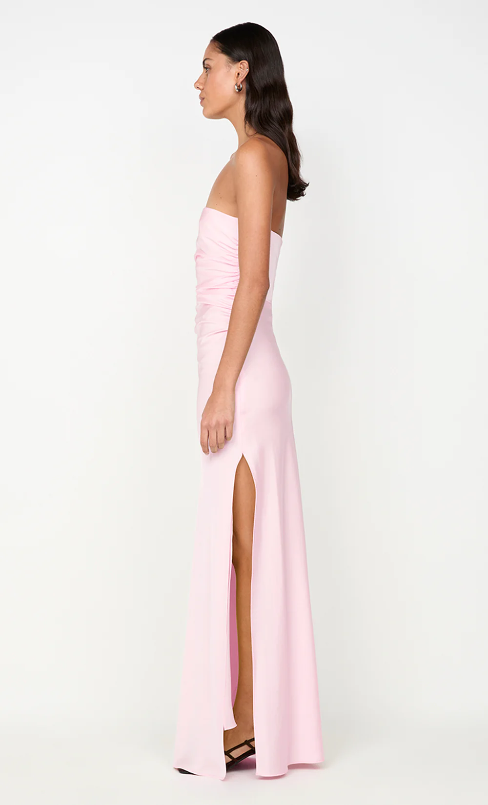 ETERNITY STRAPLESS MAXI DRESS - POWDER PINK - Image 4