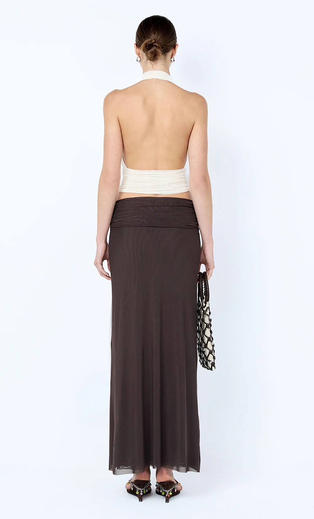 EVA DRAPE TOP - SNOW - Image 2