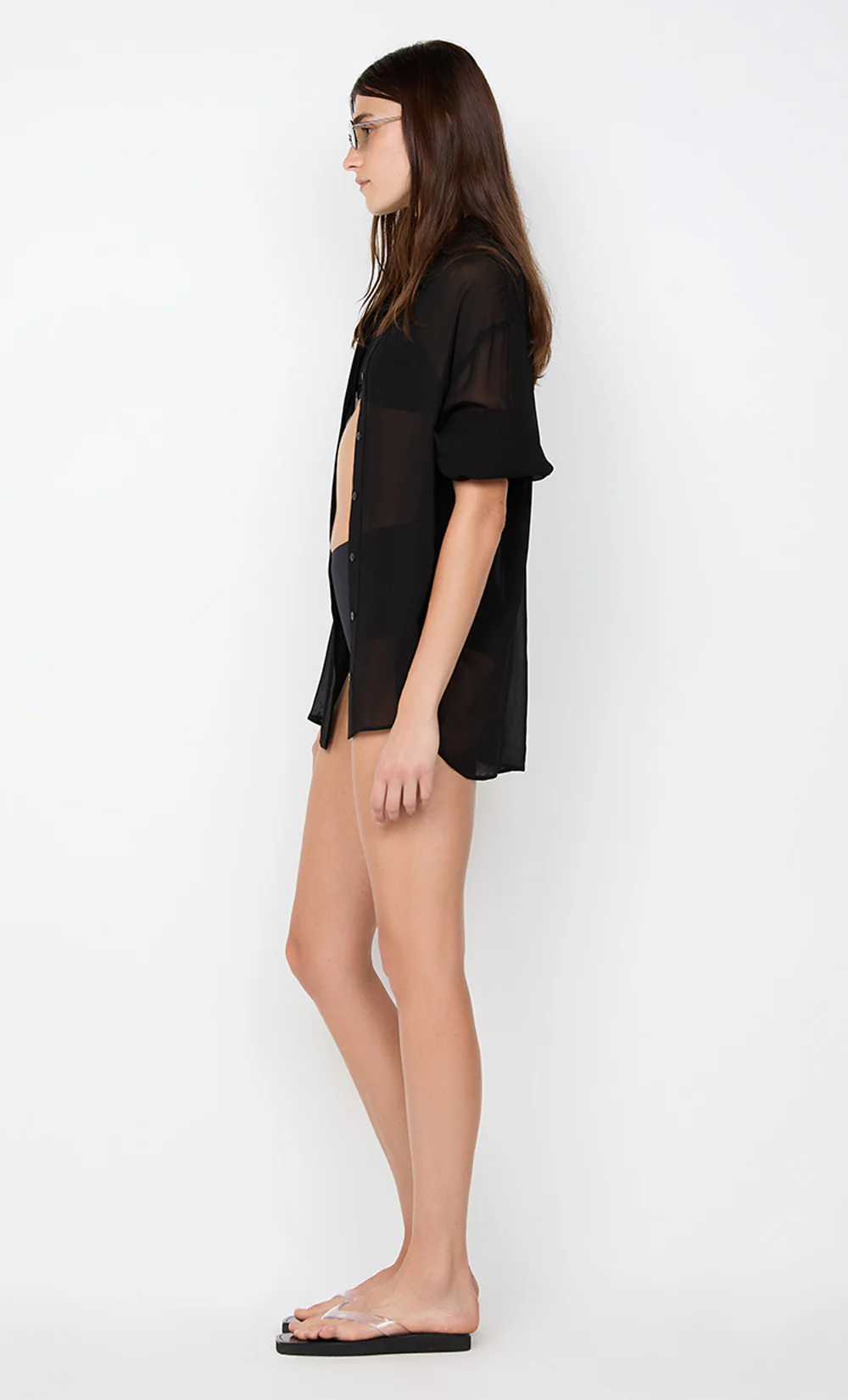 FILIPPA SHIRT - BLACK - Image 3