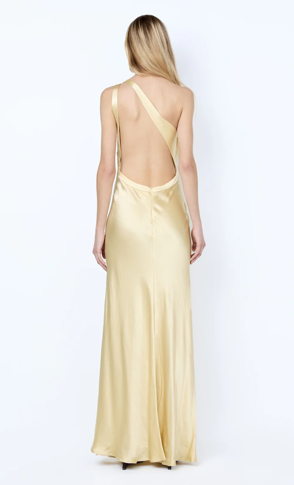 GIA ASYM MAXI DRESS - WHEAT - Image 2