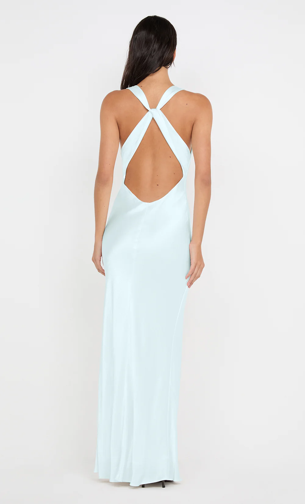 GIA HALTER MAXI DRESS - ARCTIC BLUE - Image 2