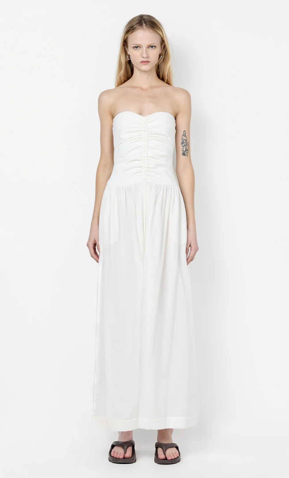 IONE MAXI DRESS - IVORY