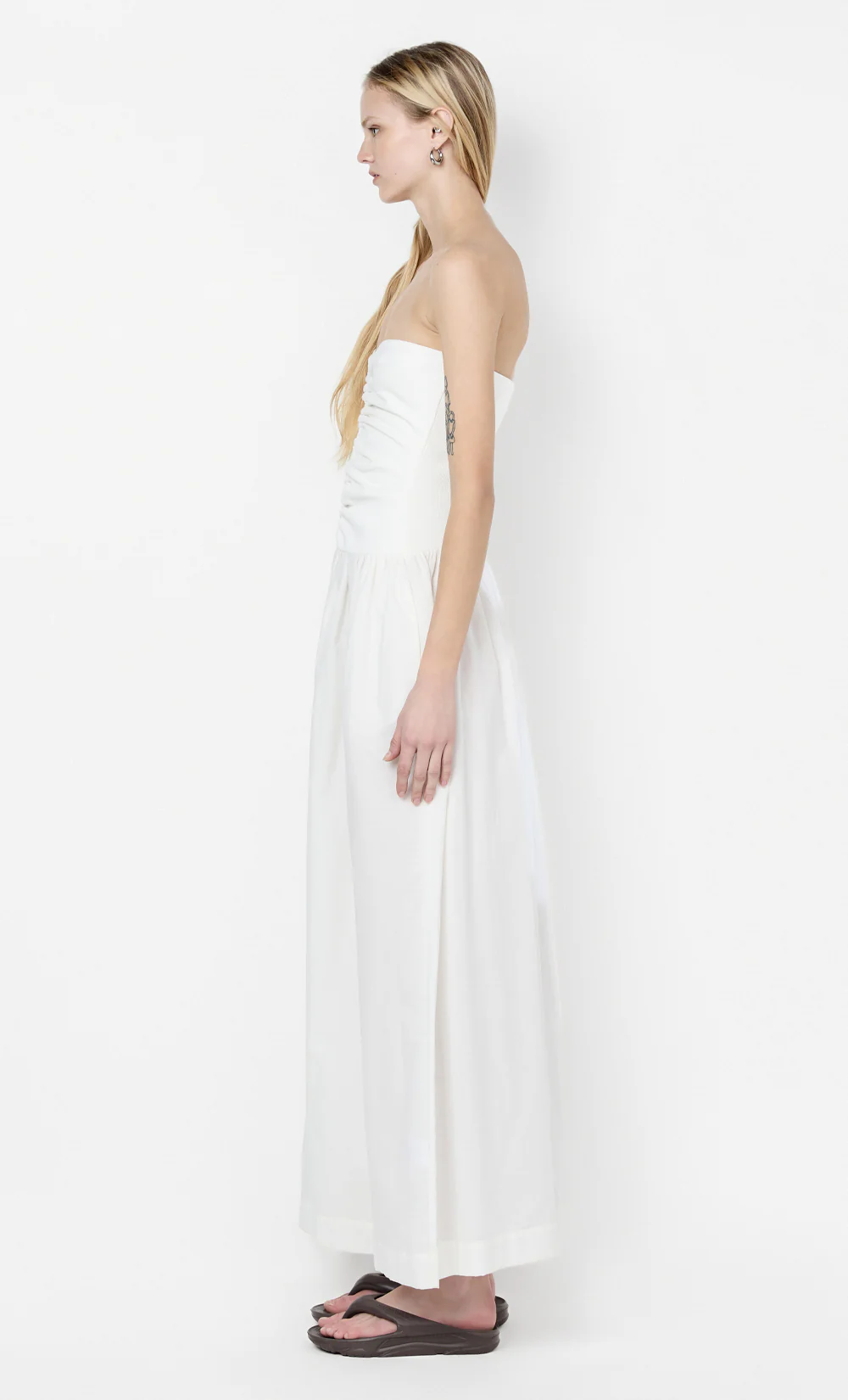 IONE MAXI DRESS - IVORY - Image 4