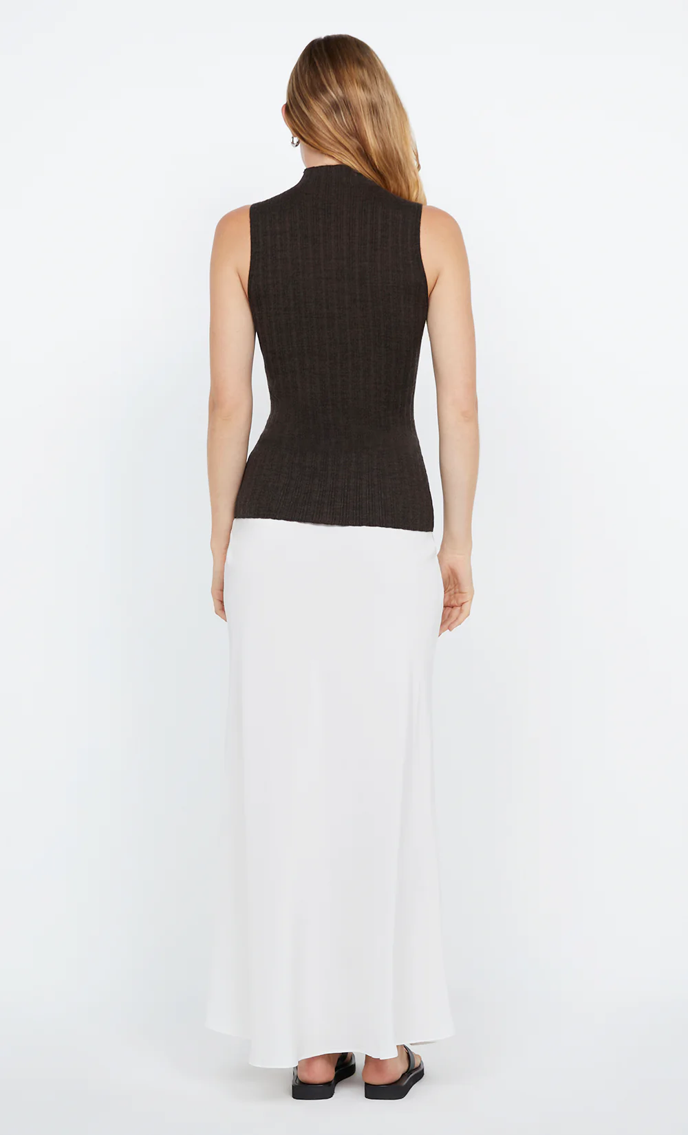 JONI SLEEVELESS TOP - TWIG - Image 4