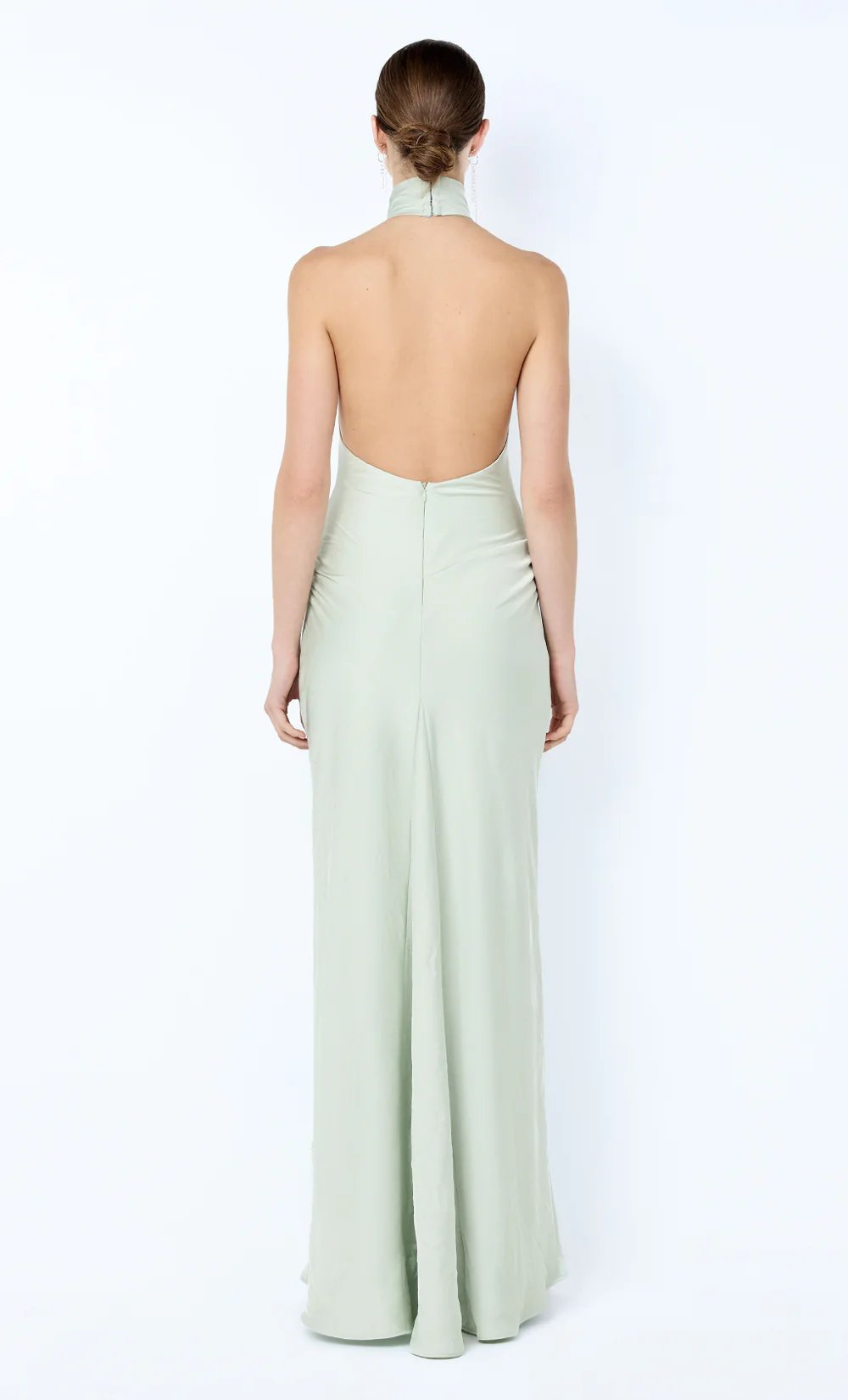 LISETTE HALTER MAXI DRESS - MINT - Image 4