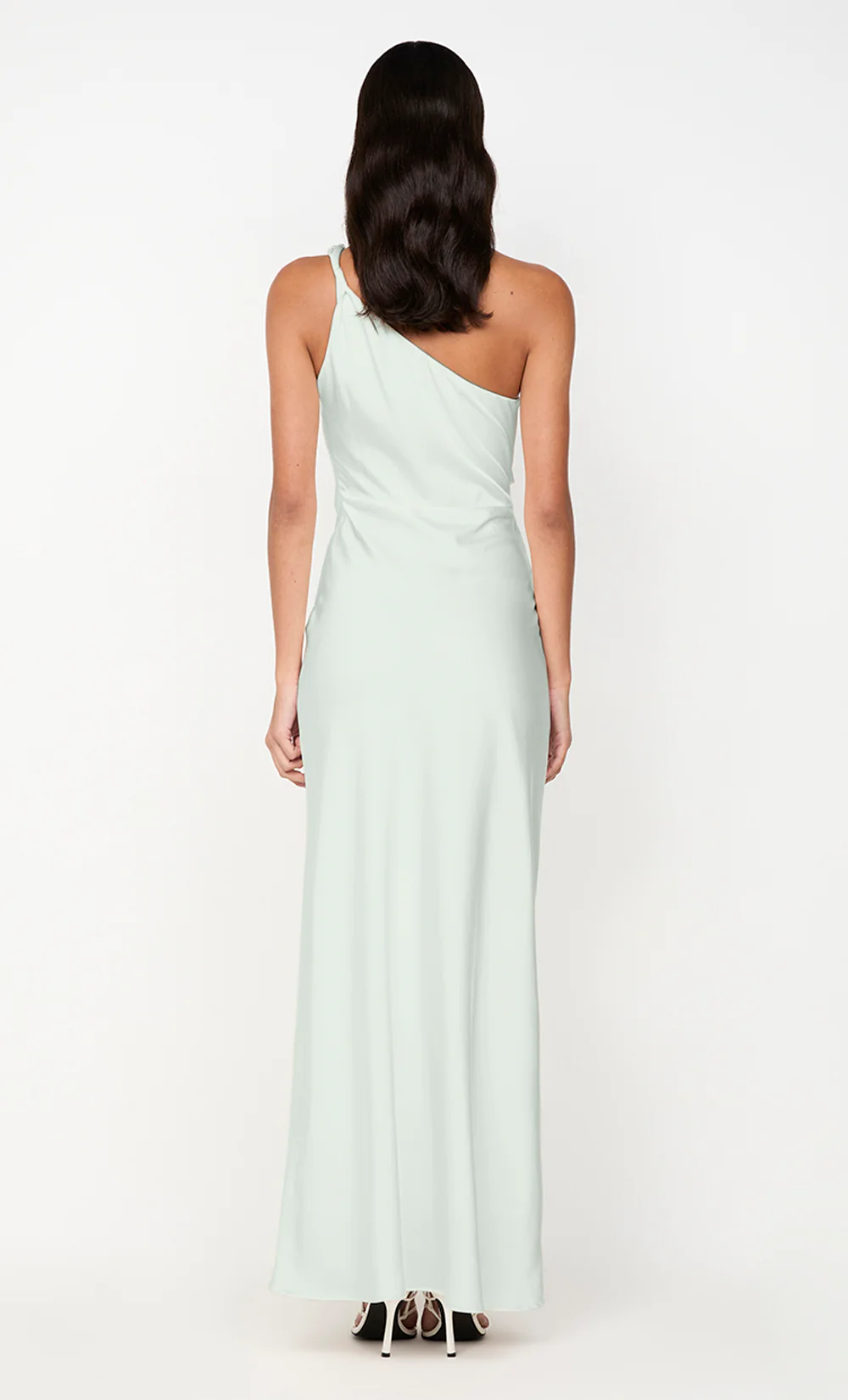 LUNETTA ASYM DRESS - MINT - Image 3
