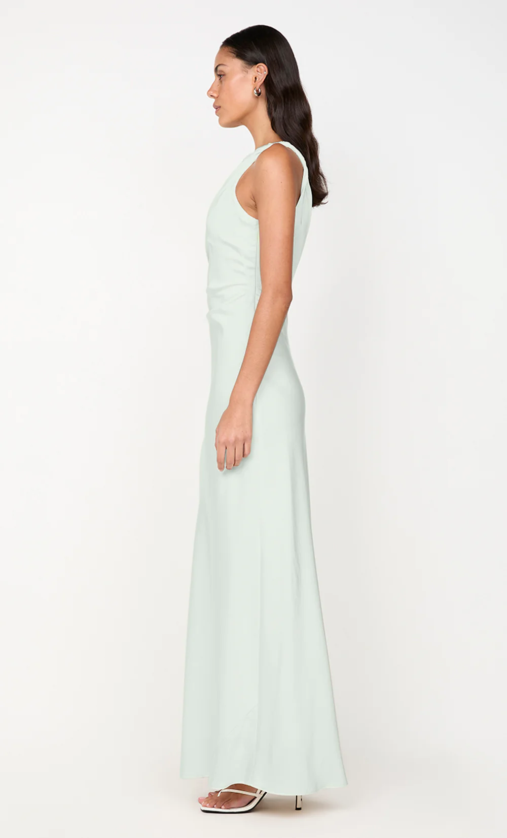 LUNETTA ASYM DRESS - MINT - Image 5