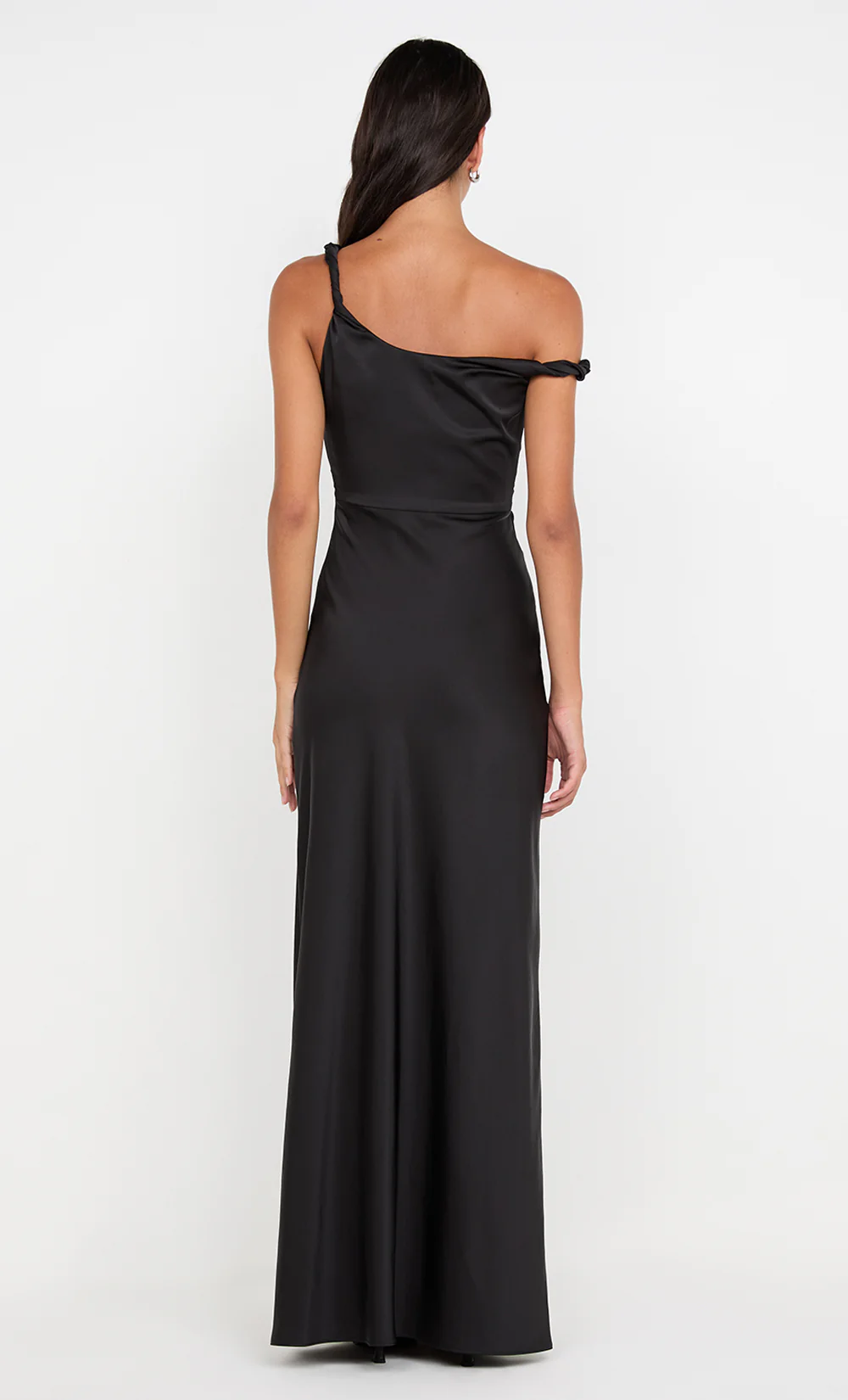 LUNETTA TWIST STRAP DRESS - BLACK - Image 2