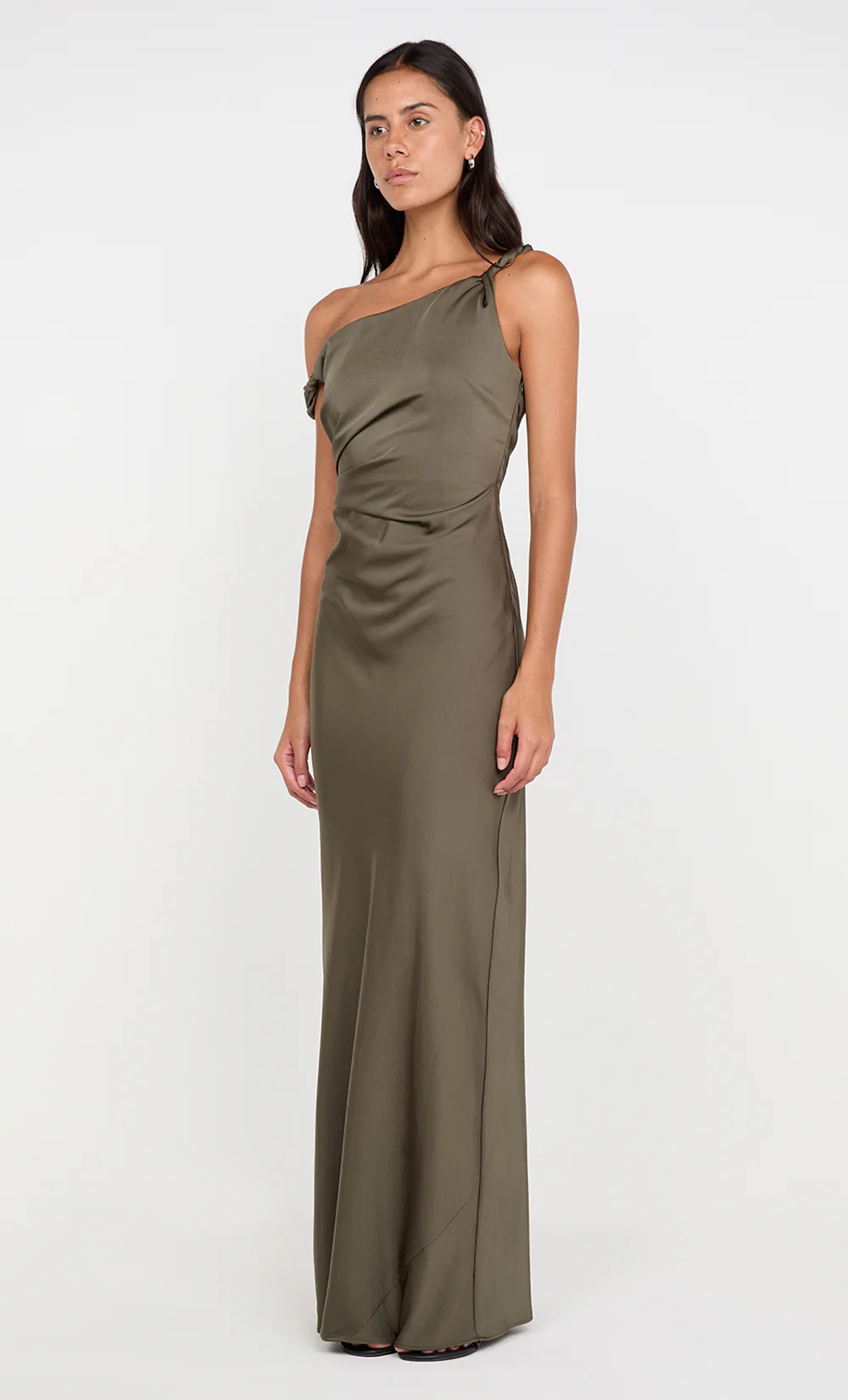 LUNETTA TWIST STRAP DRESS - DARK WILLOW - Image 3