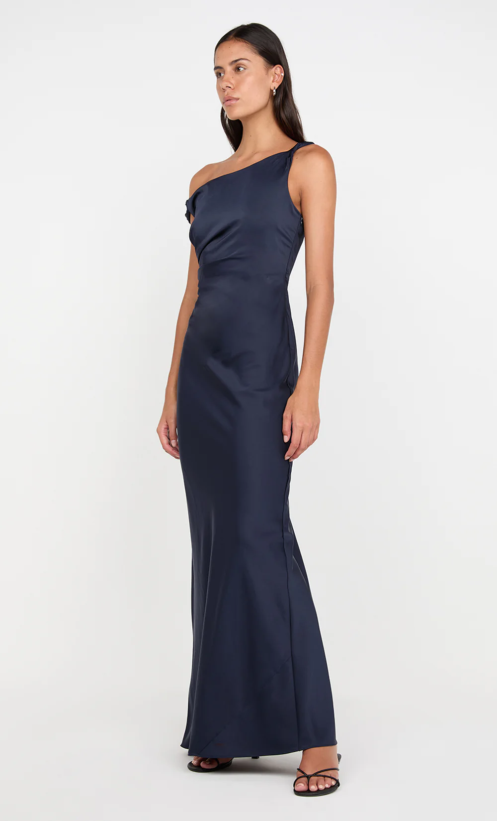 LUNETTA TWIST STRAP DRESS - INK - Image 3