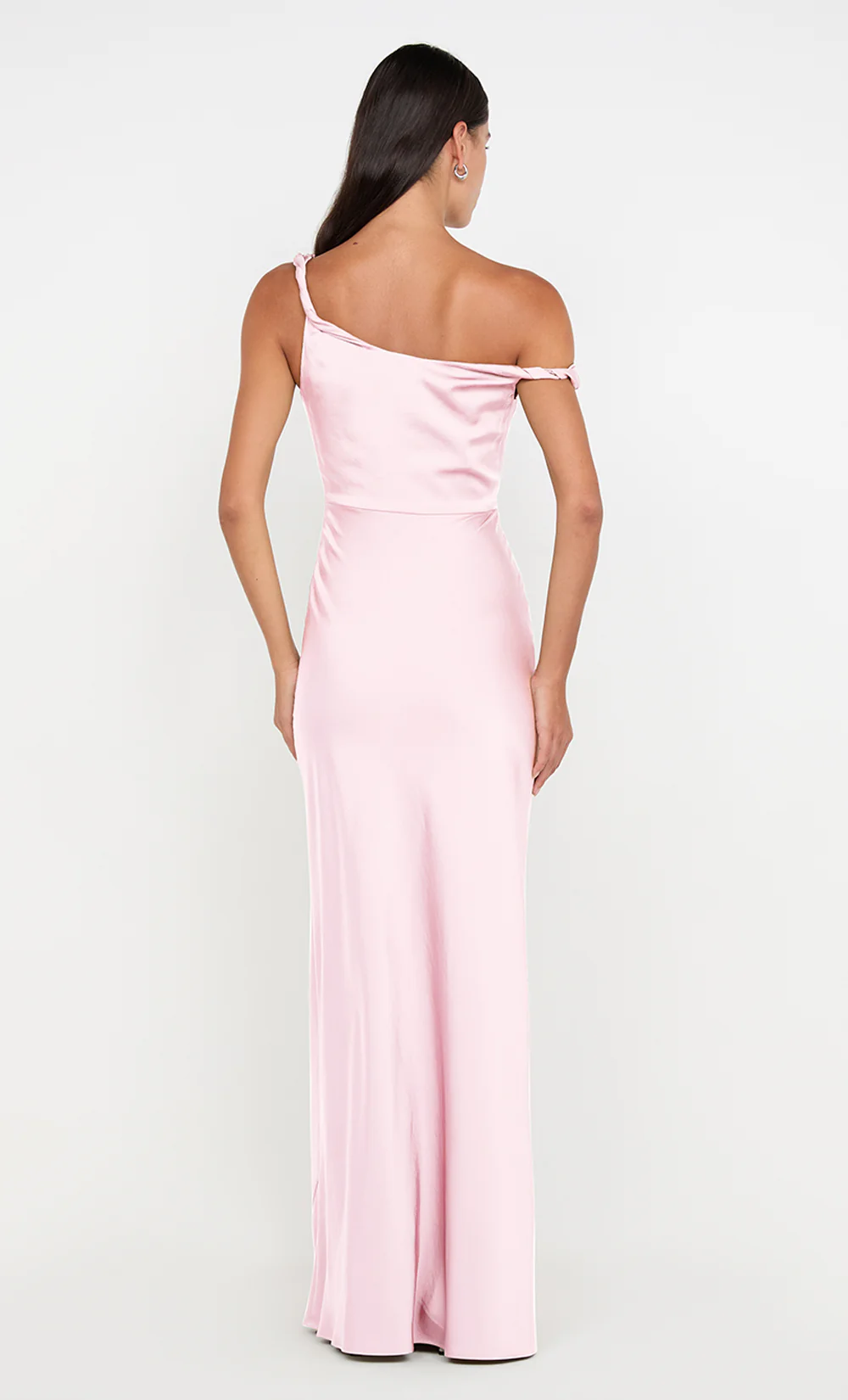 LUNETTA TWIST STRAP DRESS - POWDER PINK - Image 4