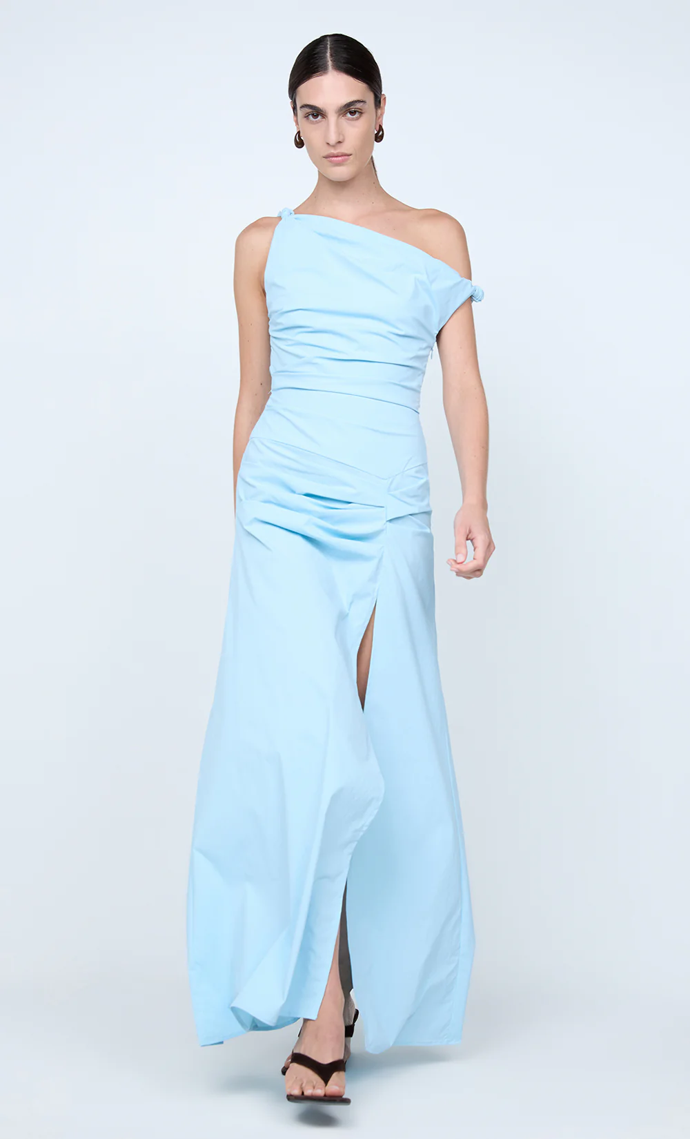 LYANA ASYM MAXI DRESS - SKY BLUE - Image 6