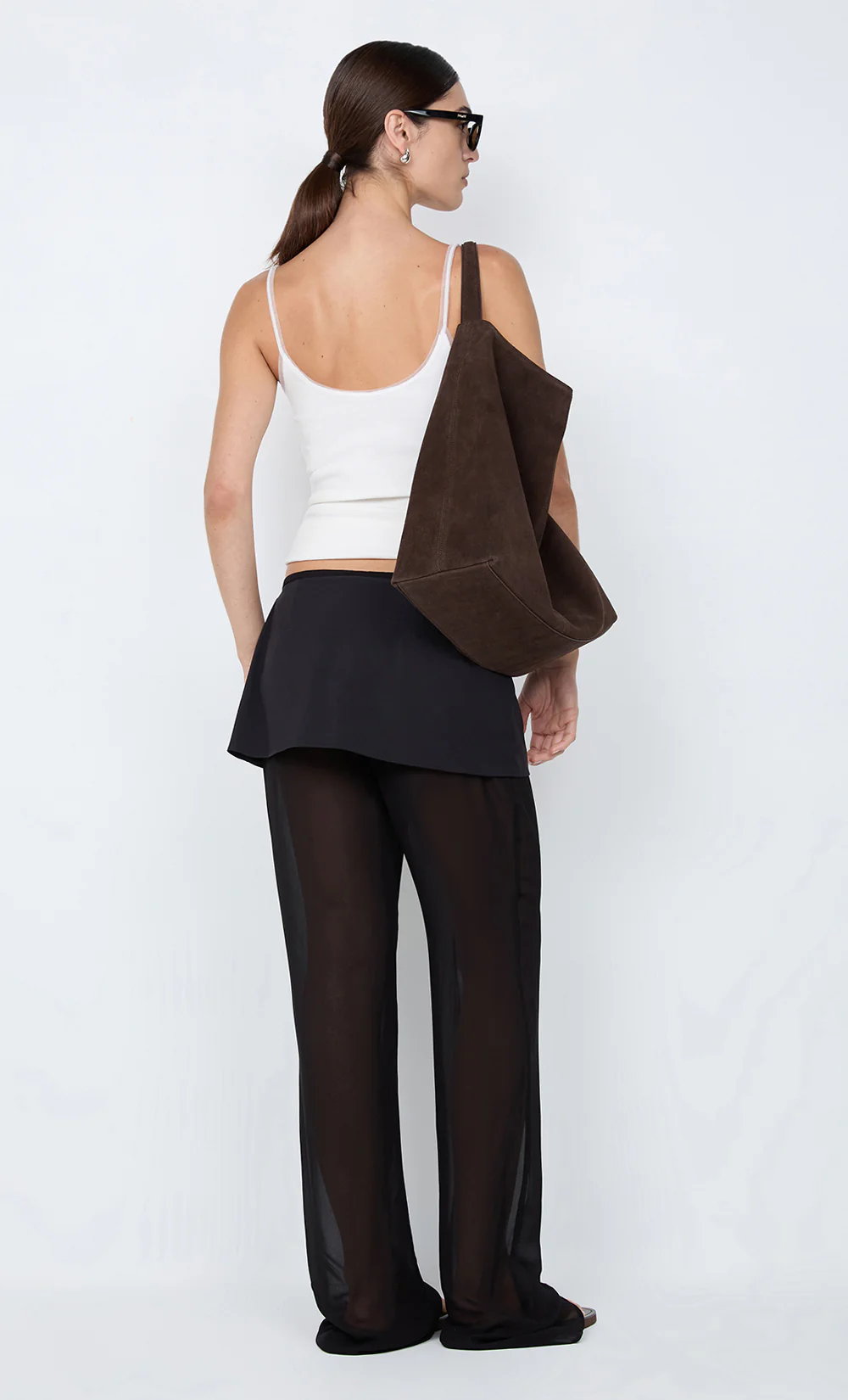 MARALIA OVERLAY PANT - BLACK - Image 5