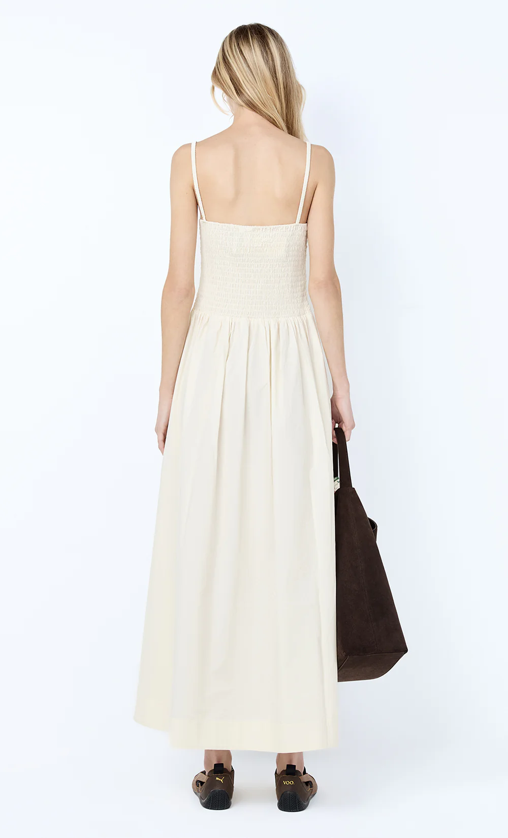 MARCELINE MAXI DRESS - CREAM - Image 4