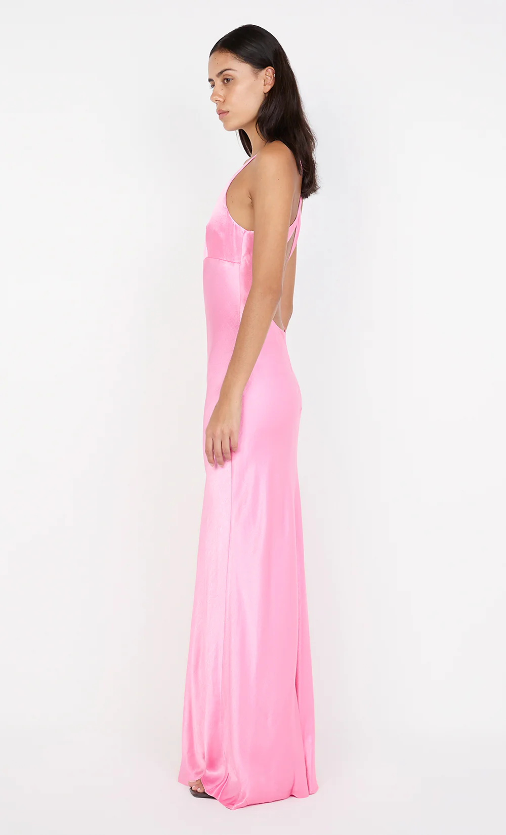 MAXINA CROSSOVER DRESS - CANDY PINK - Image 5