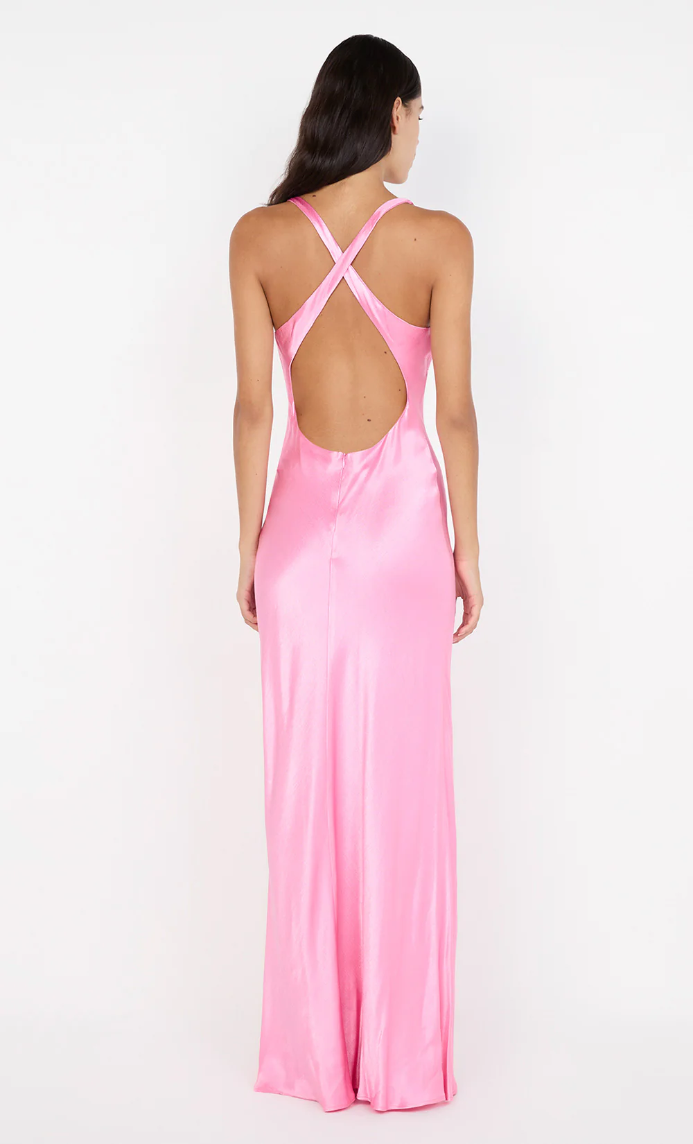 MAXINA CROSSOVER DRESS - CANDY PINK - Image 6