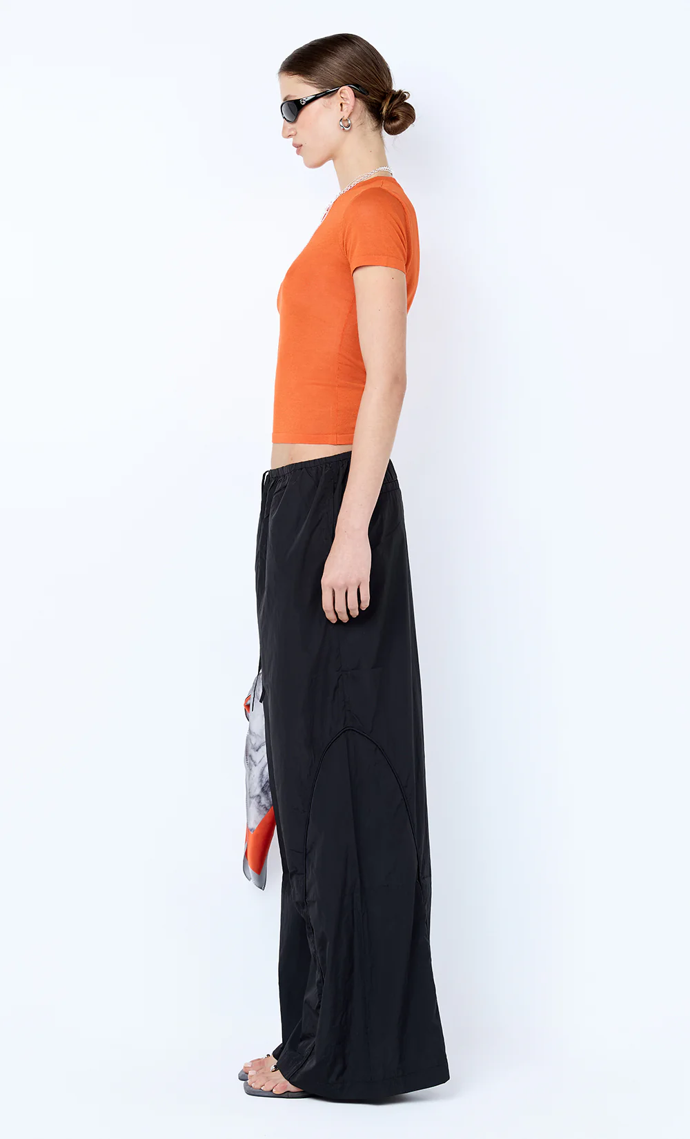 MELROSE BABY TEE - PERSIMMON - Image 3