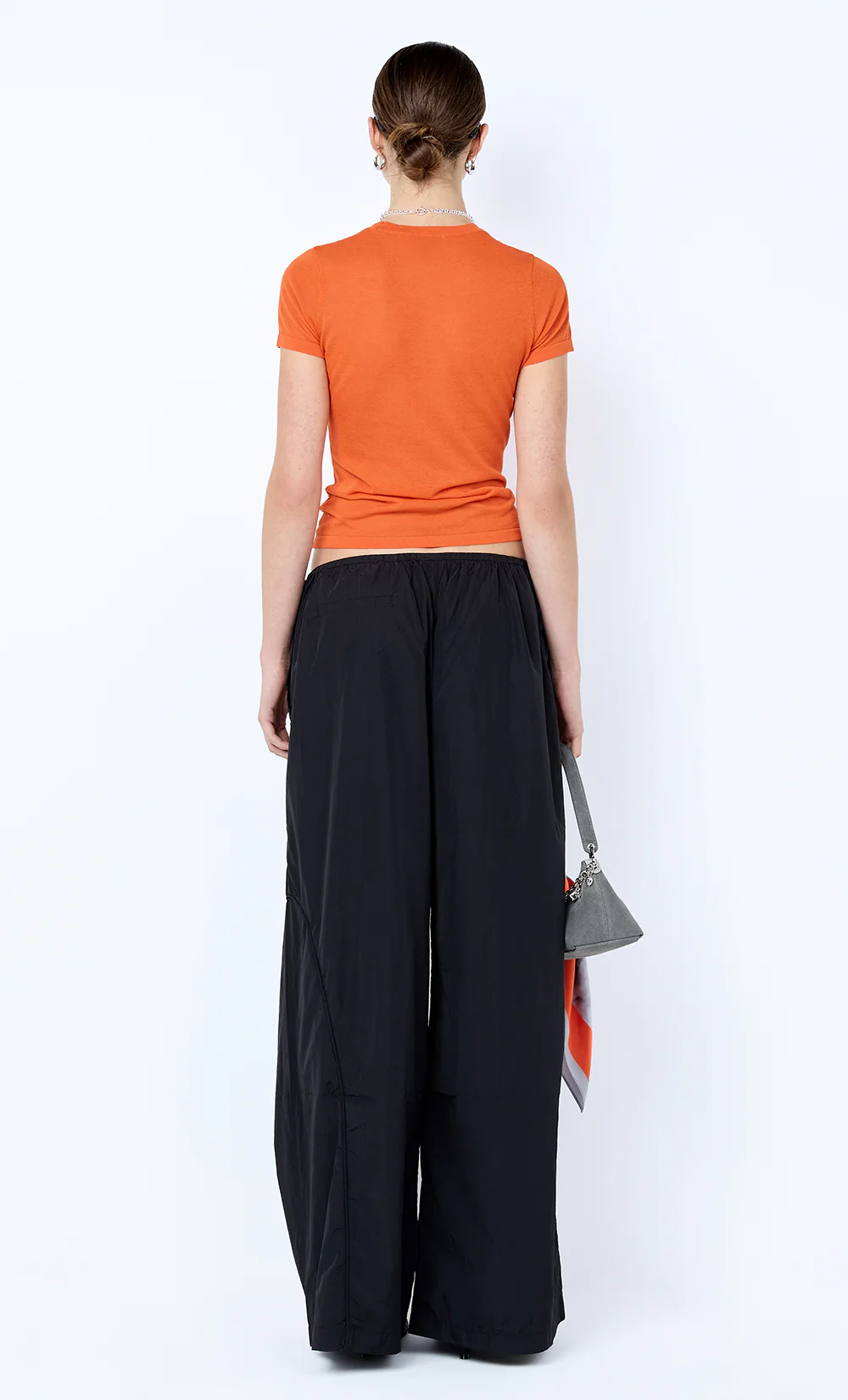 MELROSE BABY TEE - PERSIMMON - Image 4