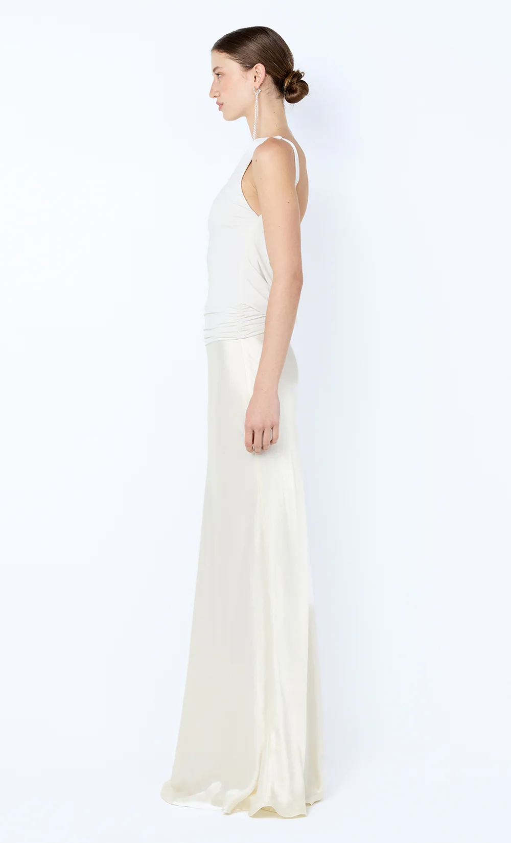 MIRABELLE COWL NECK MAXI DRESS - SNOW - Image 4