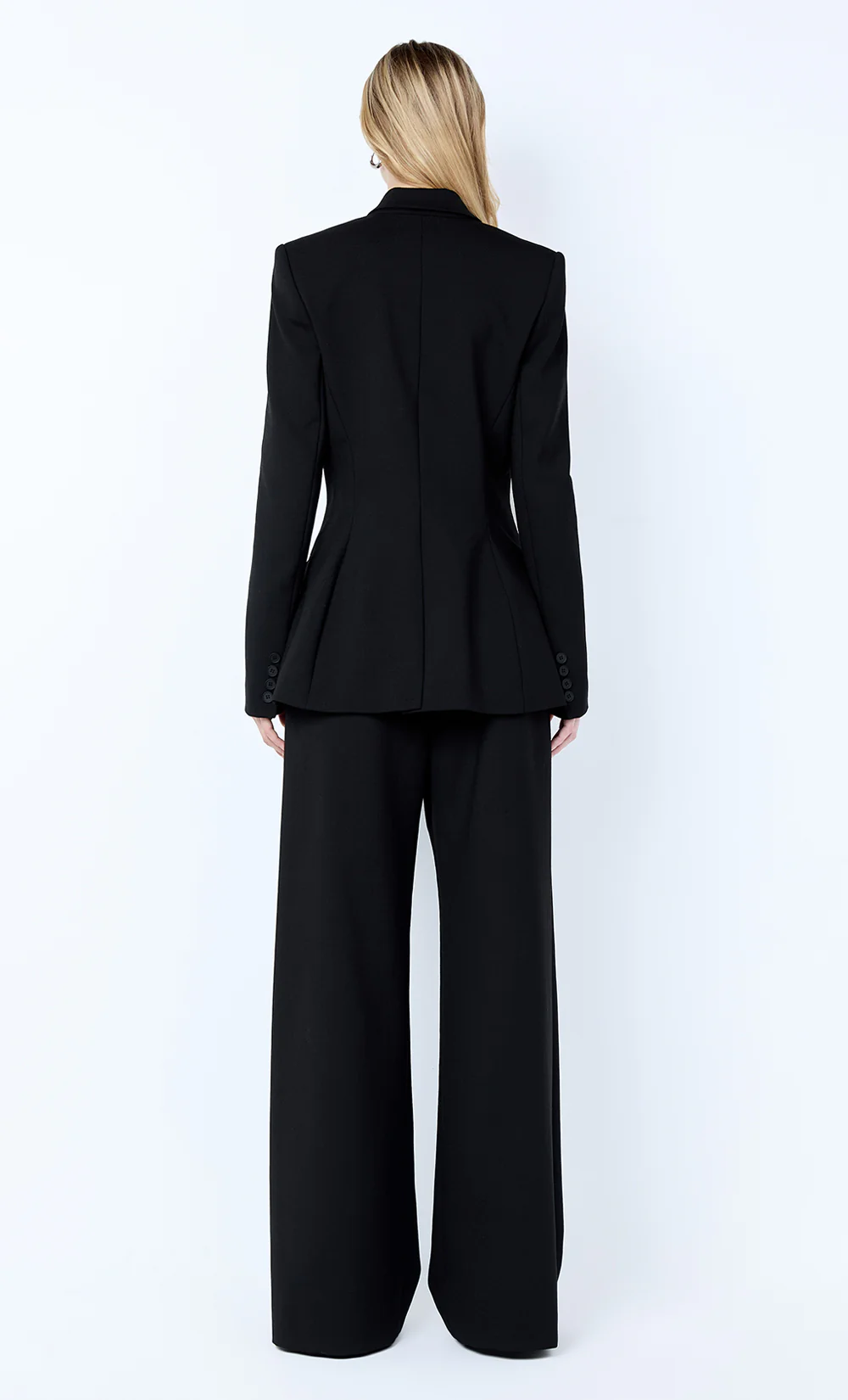 MIRREN LONGLINE BLAZER - BLACK - Image 5