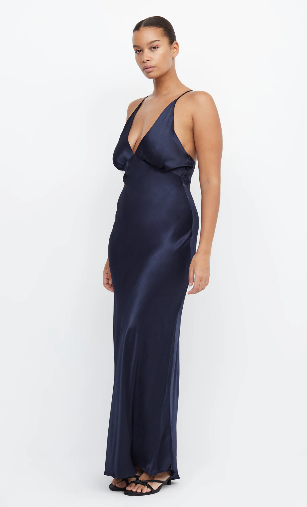 MOON DANCE V MAXI DRESS - INK - Image 7