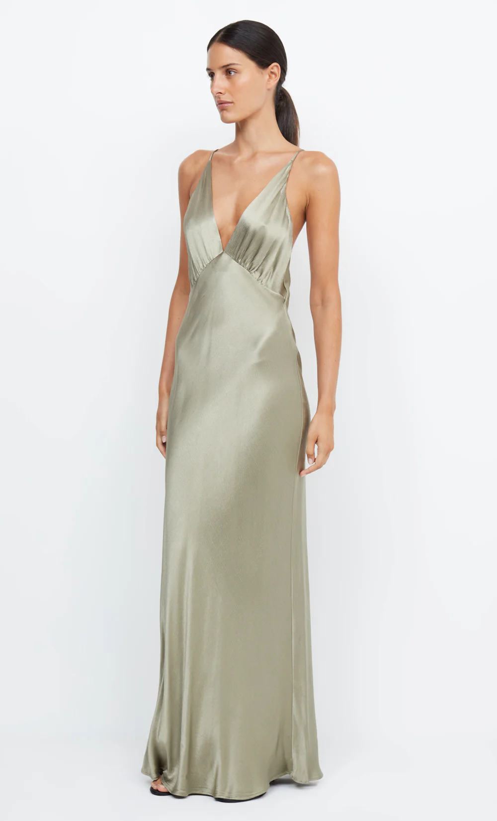 MOON DANCE V MAXI DRESS - SAGE - Image 4