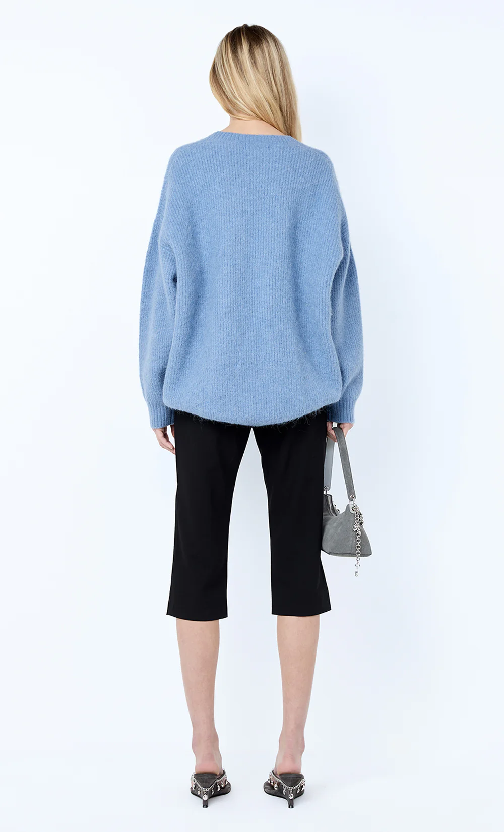 NOE OVERSIZED JUMPER - DENIM BLUE - Image 5