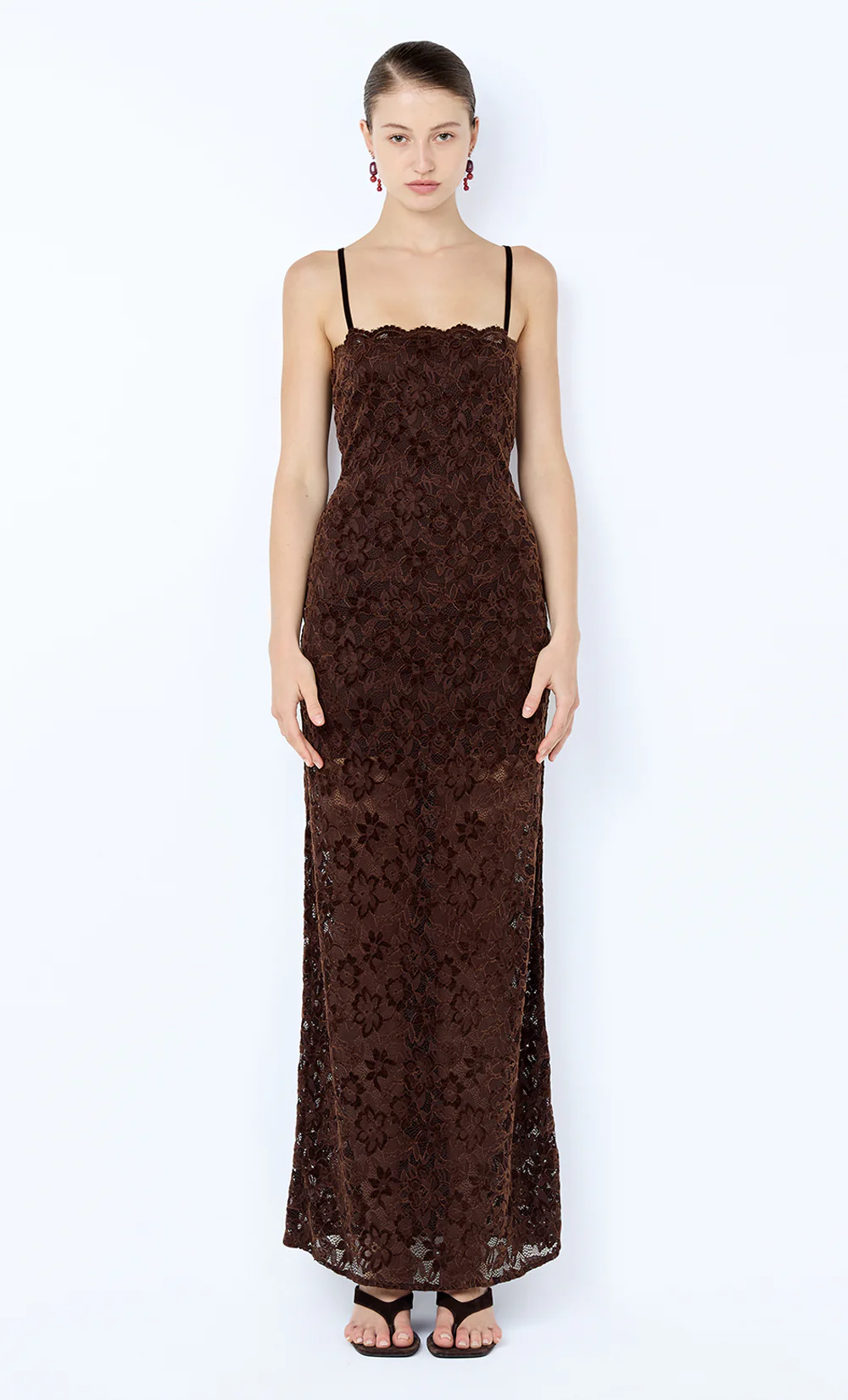 PAMELA MAXI DRESS - CHOC