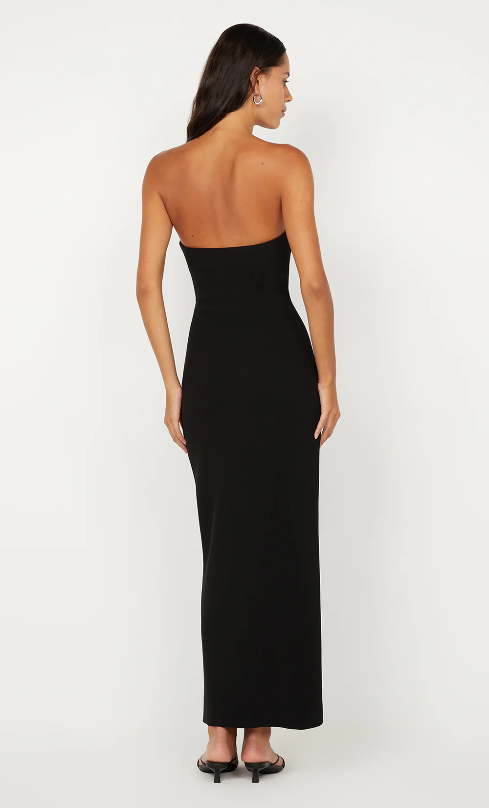 RAFI STRAPLESS DRESS - BLACK - Image 5